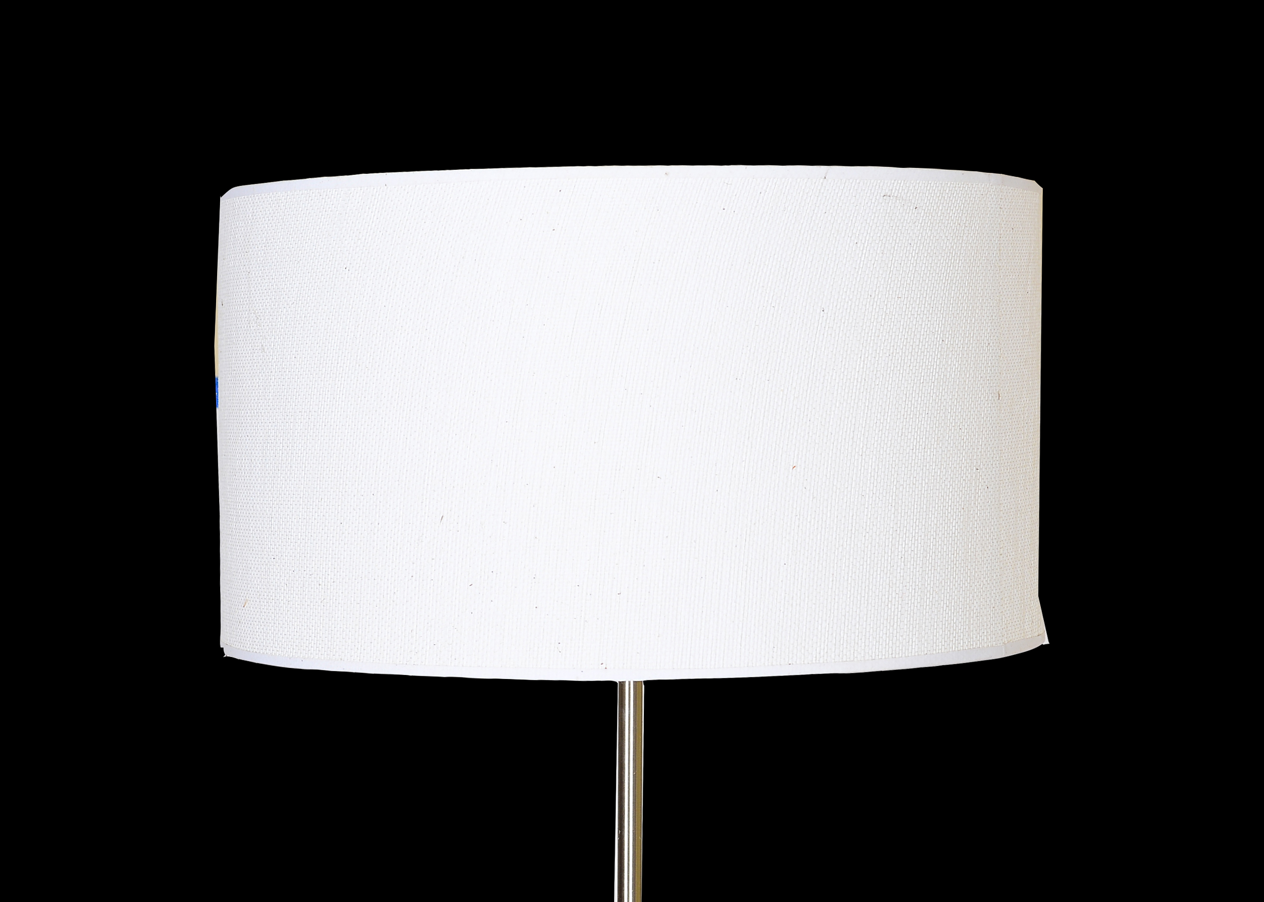 Silver Tone Floor Lamp