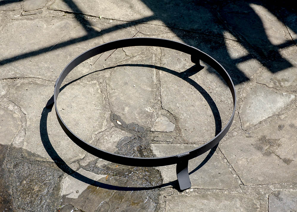 Large Round Copper Firepit