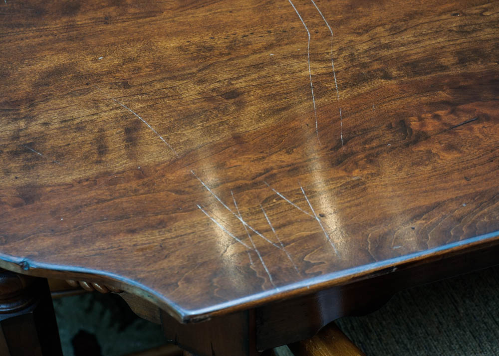 Dining Table and Eight Chairs