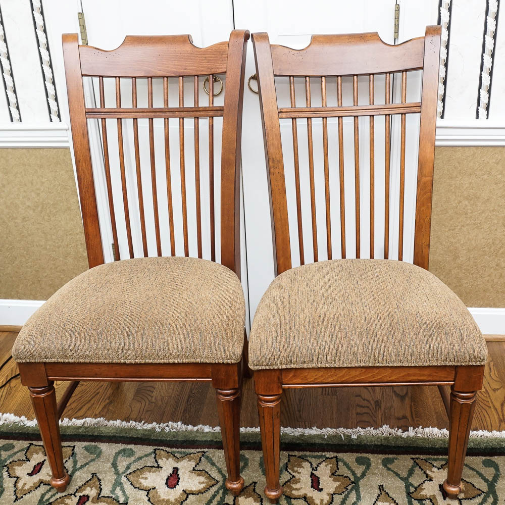 Dining Table and Eight Chairs