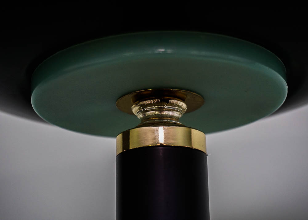 Modern Black Floor Lamp with Adjustable Brightness Feature