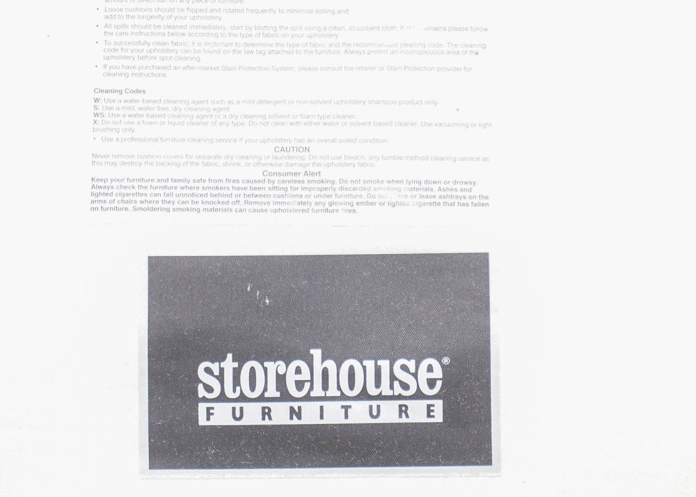 Storehouse Armchair and Ottoman