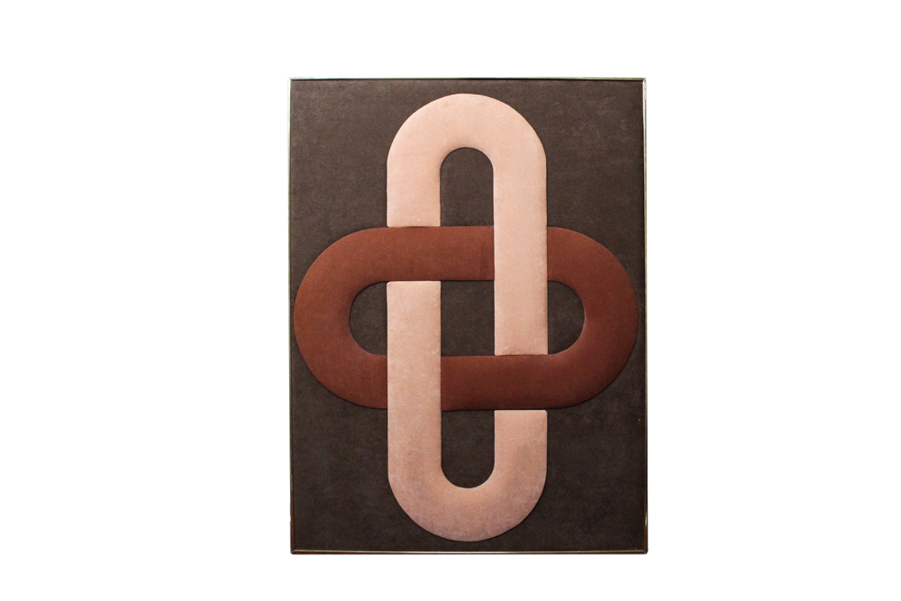 Ron Brejtfus Signed Fabric Artwork