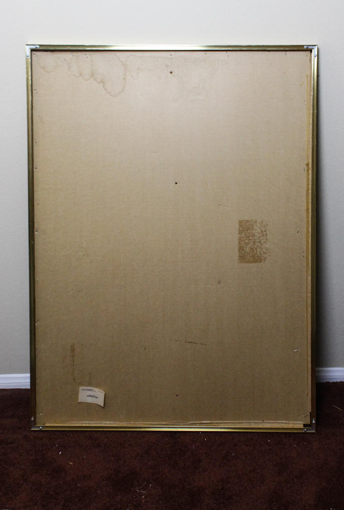 Ron Brejtfus Signed Fabric Artwork