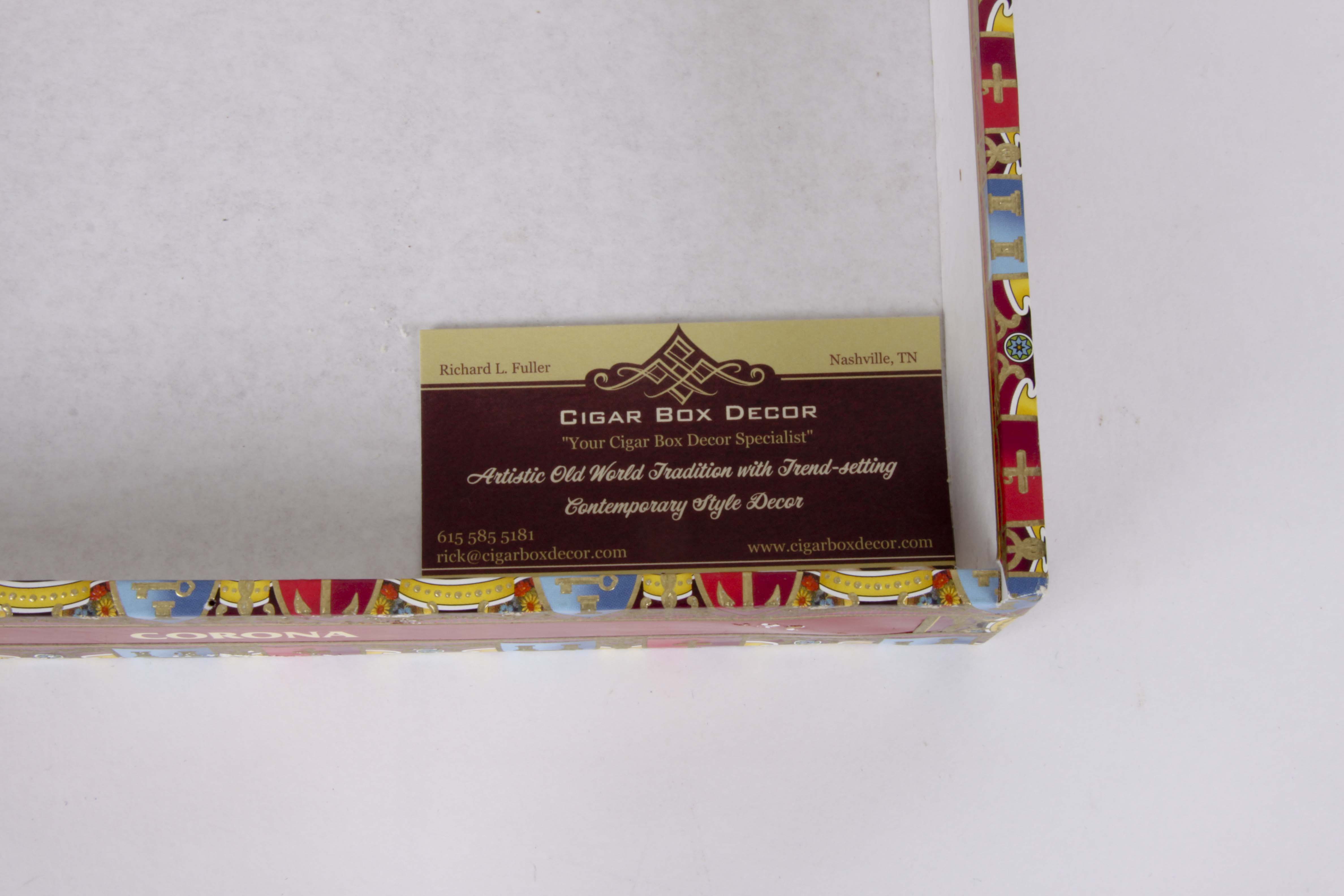 La Aroma de Cuba Cigar Box Clock