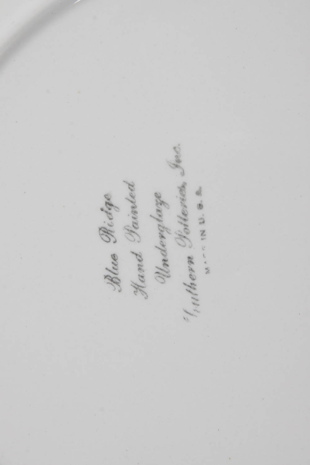 Set of Colorful Plates and Ceramic Birds