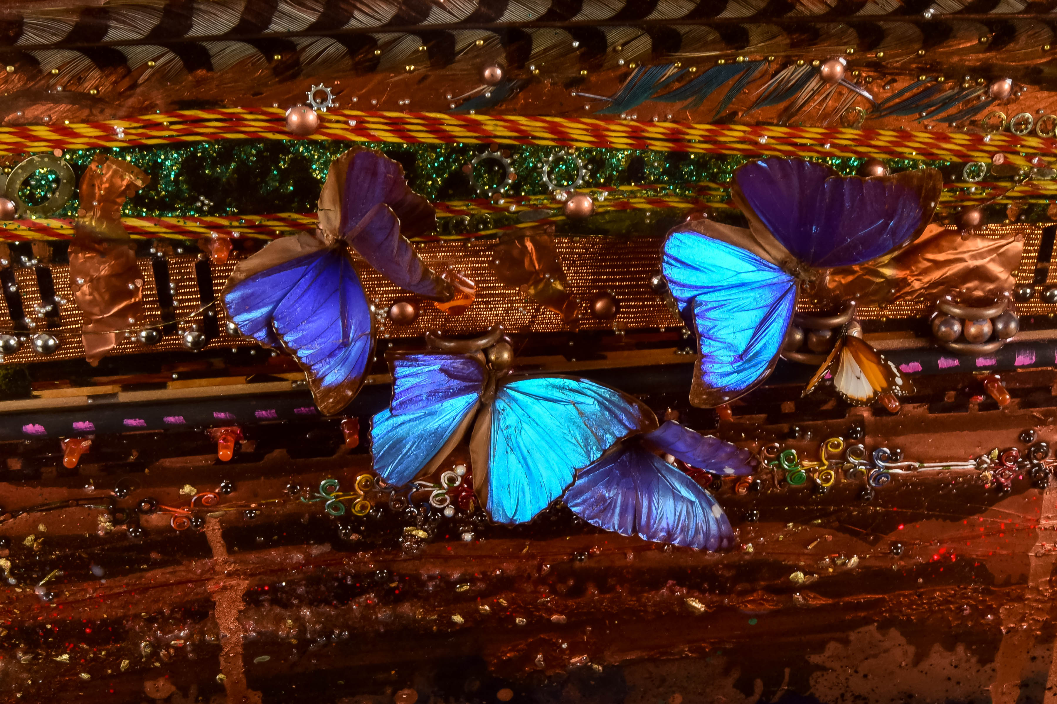 Butterfly Multi-Media Original Art By Mario Rivoli | EBTH