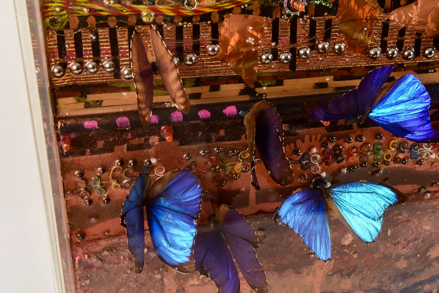 Butterfly Multi-Media Original Art By Mario Rivoli | EBTH