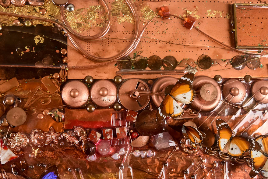 Butterfly Multi-Media Original Art By Mario Rivoli | EBTH