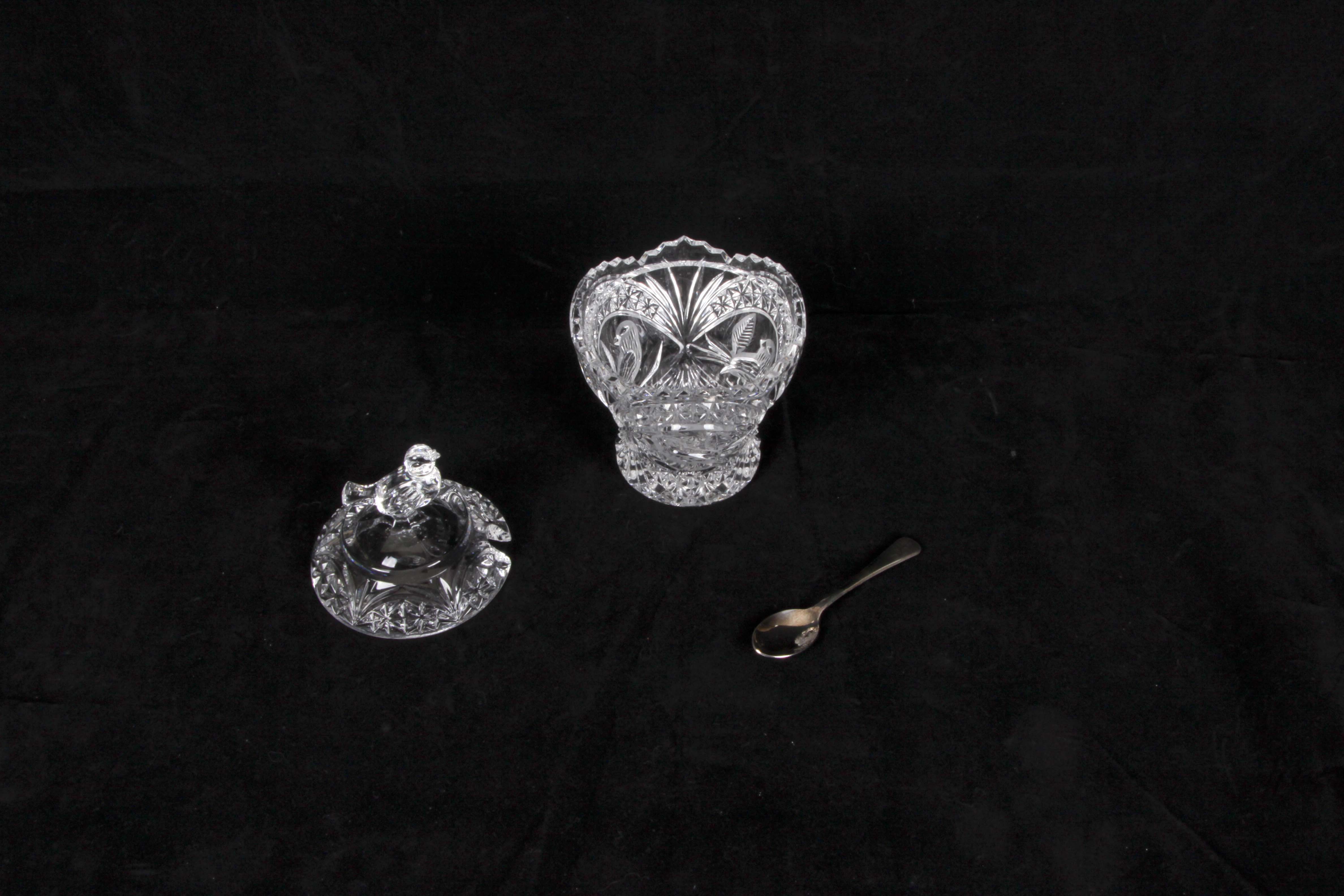 Vintage Decorative Glass and Crystal Decor