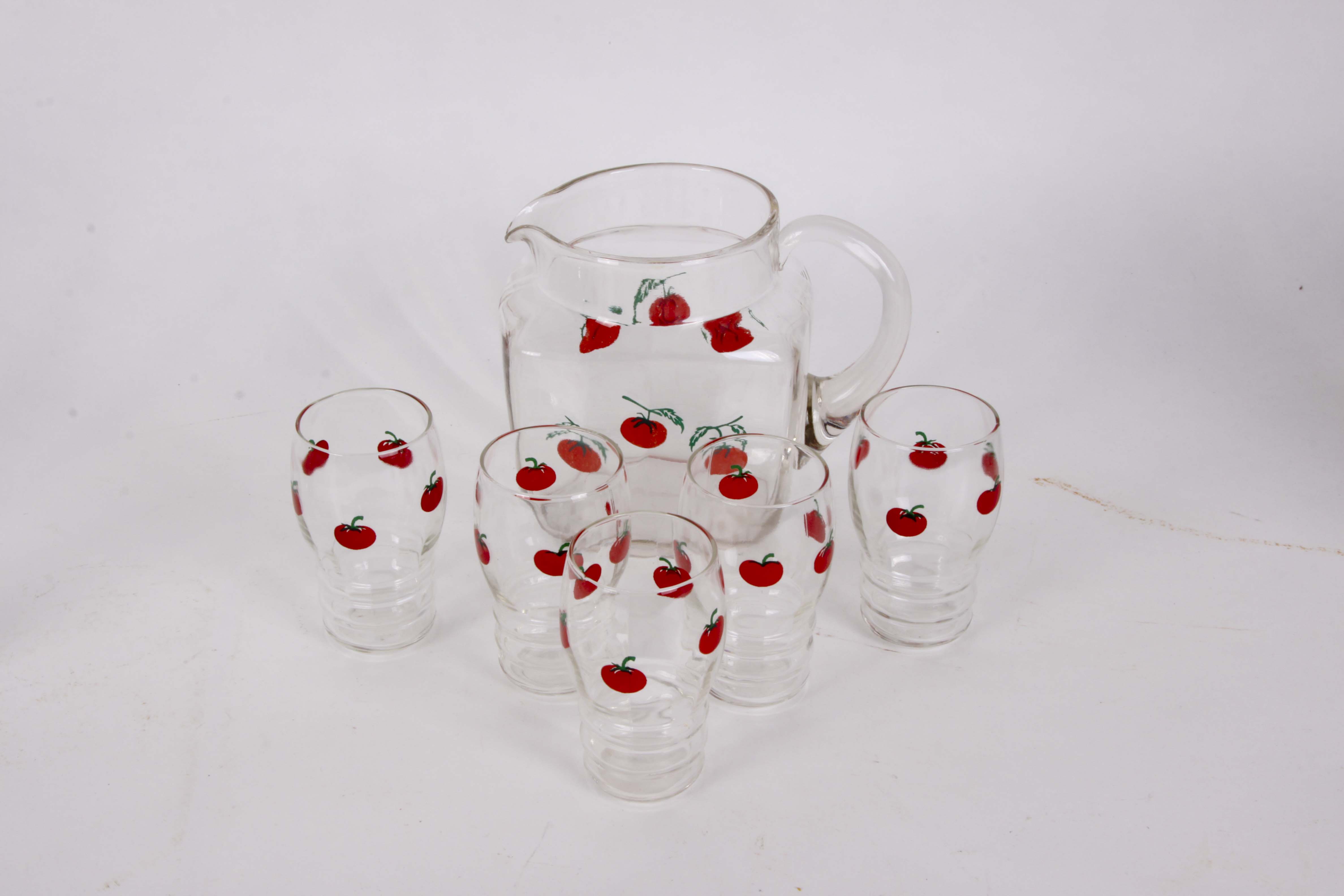 Vintage Drink Glassware Group
