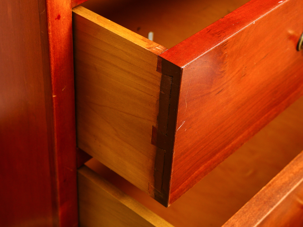 Queen Anne Style Pennsylvania Cherry Secretary