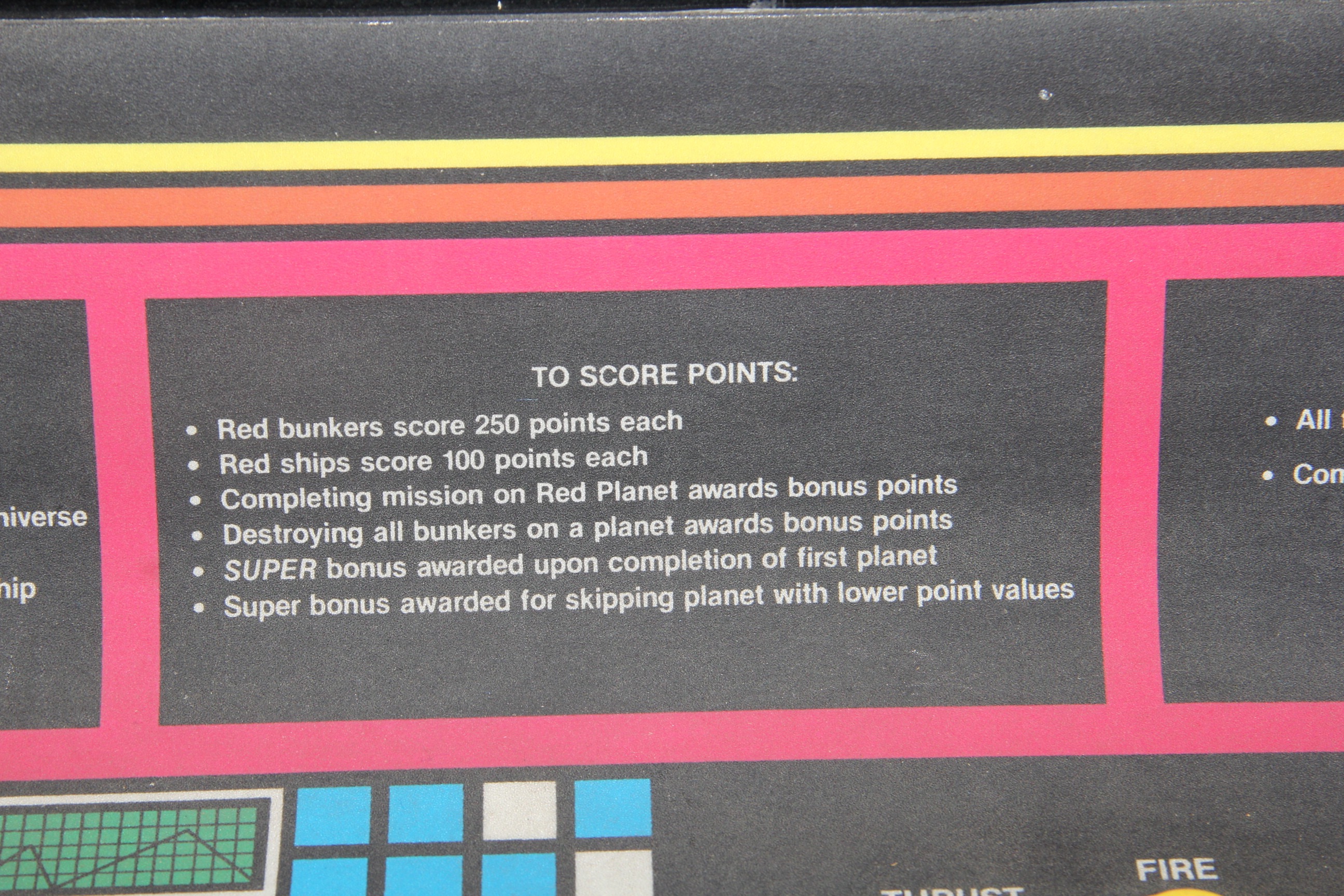 Vintage Atari Gravitar Arcade Cabinet