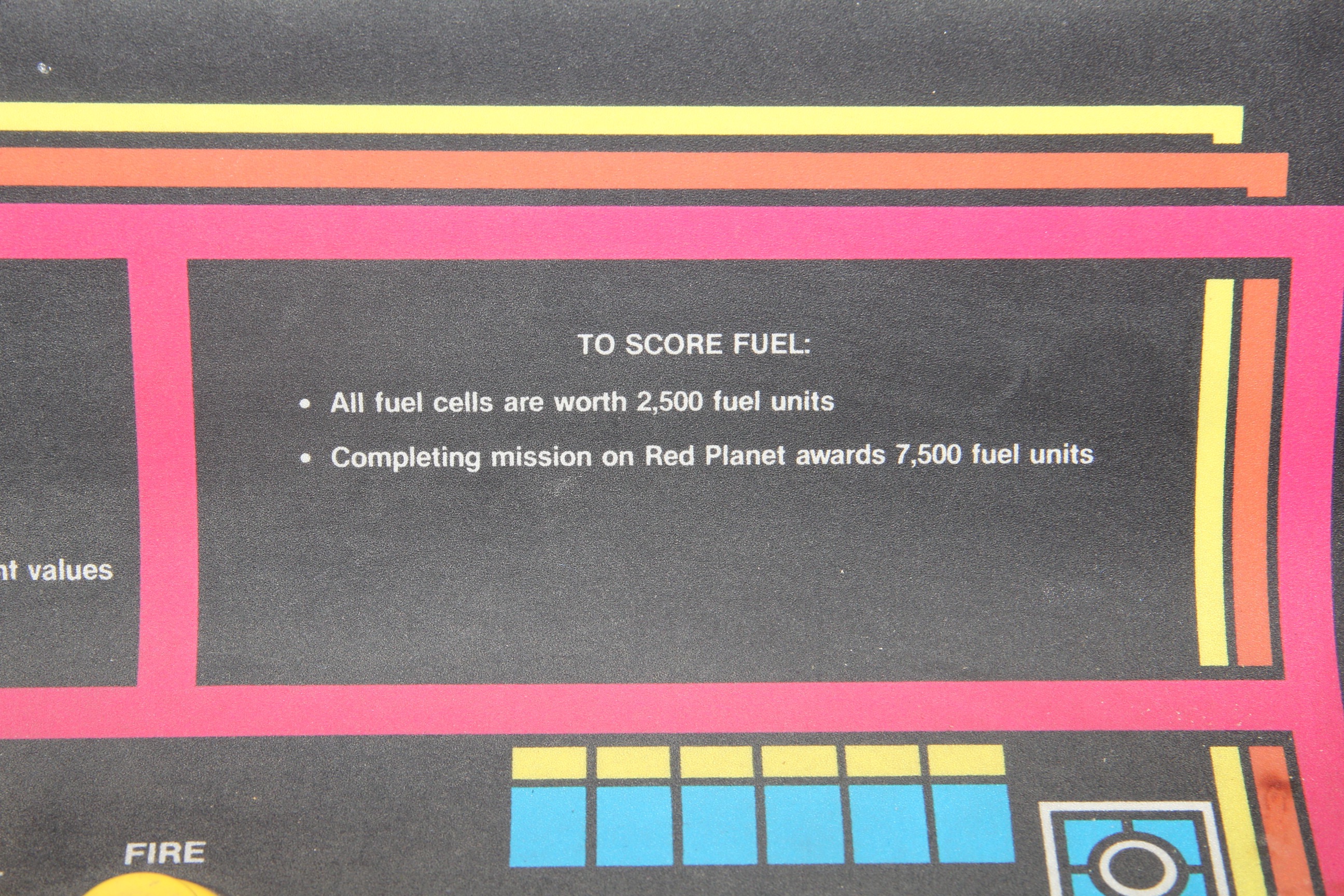 Vintage Atari Gravitar Arcade Cabinet