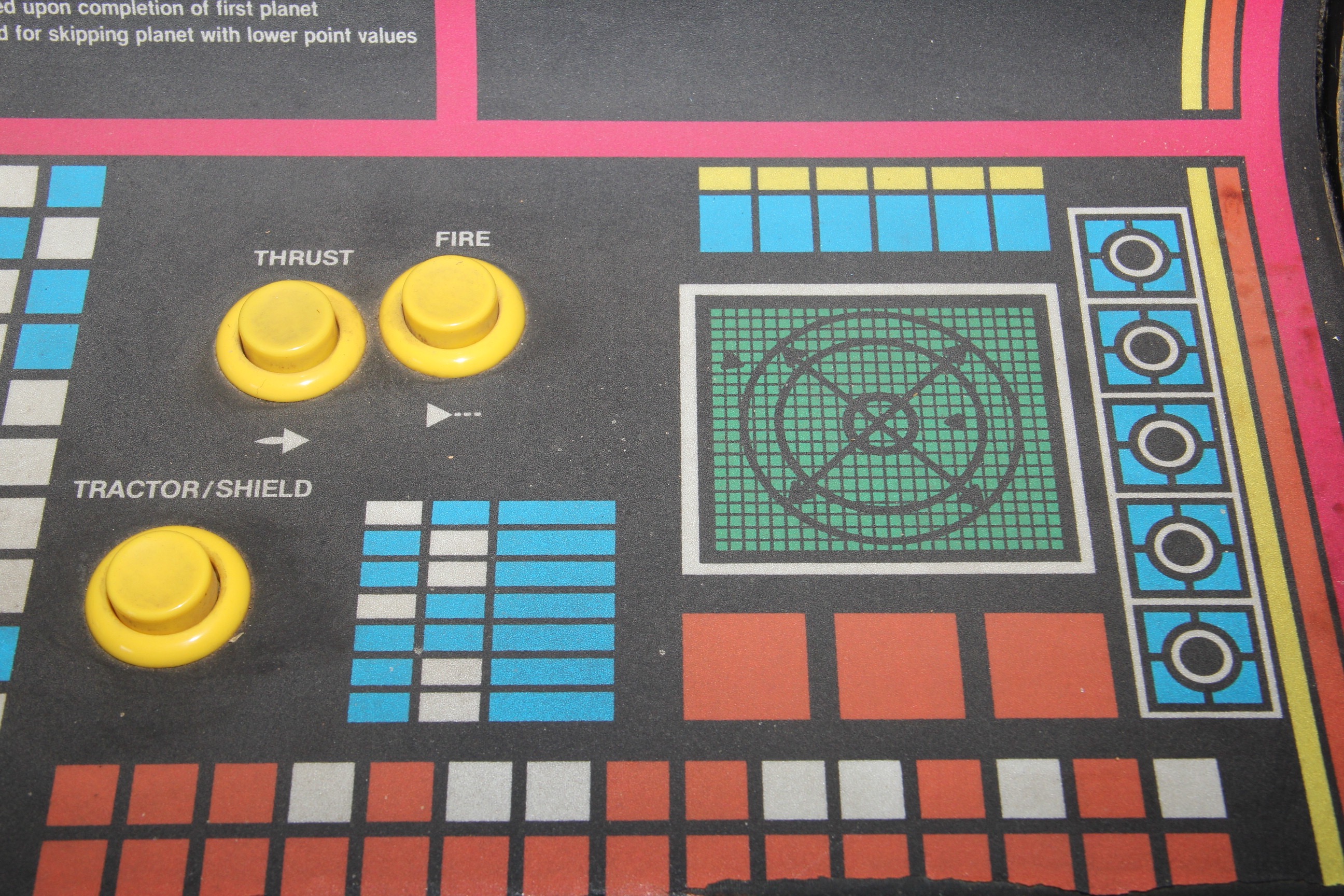 Vintage Atari Gravitar Arcade Cabinet