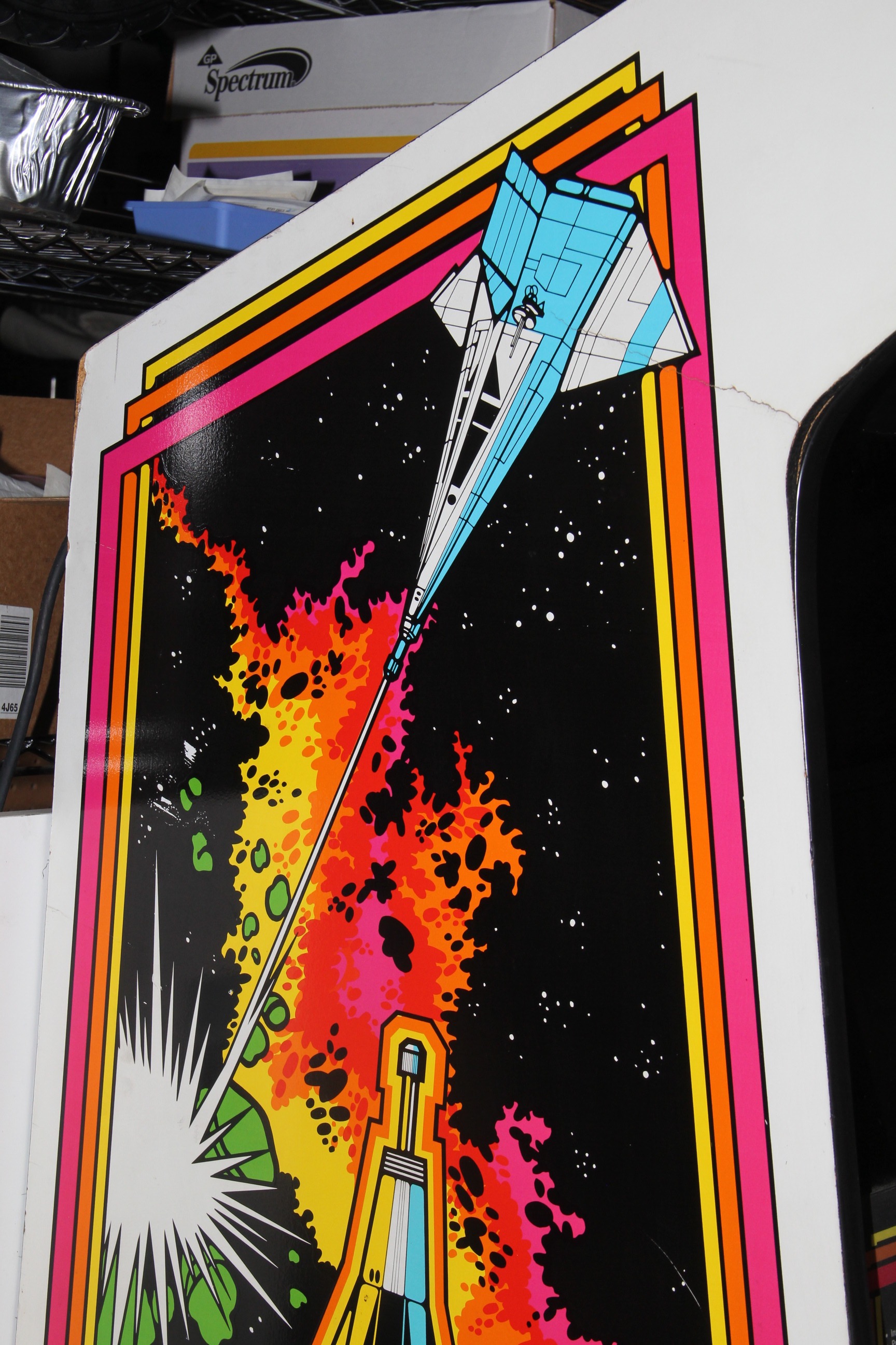 Vintage Atari Gravitar Arcade Cabinet