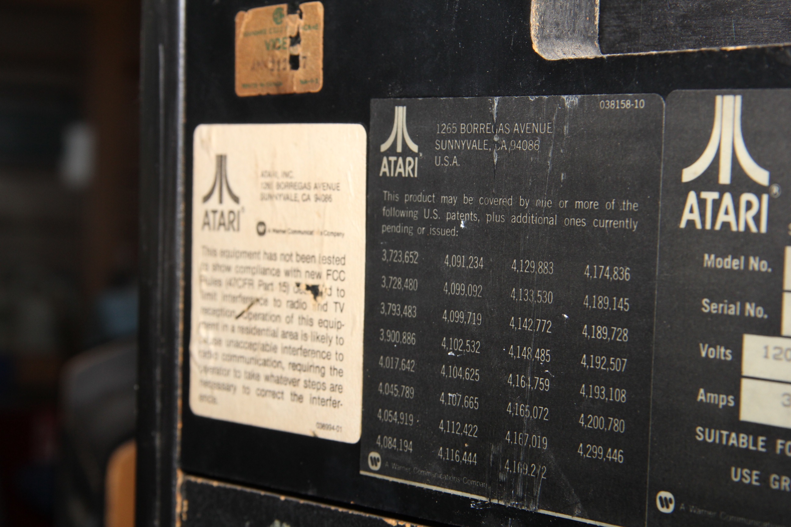 Vintage Atari Gravitar Arcade Cabinet