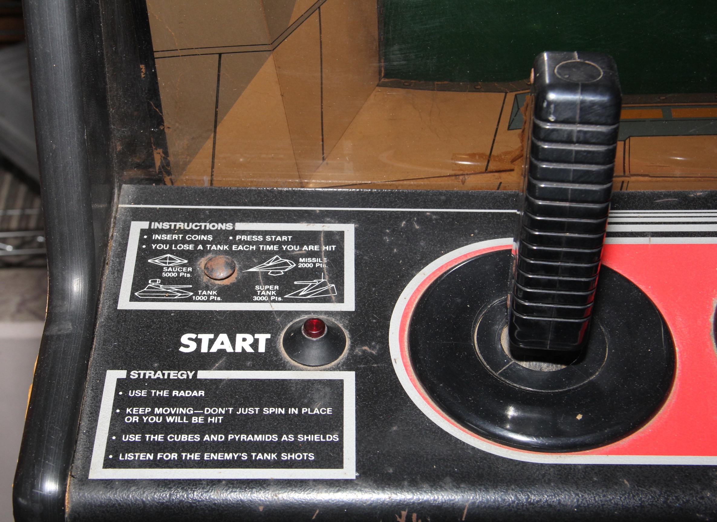 Vintage Atari Battlezone Arcade Cabaret