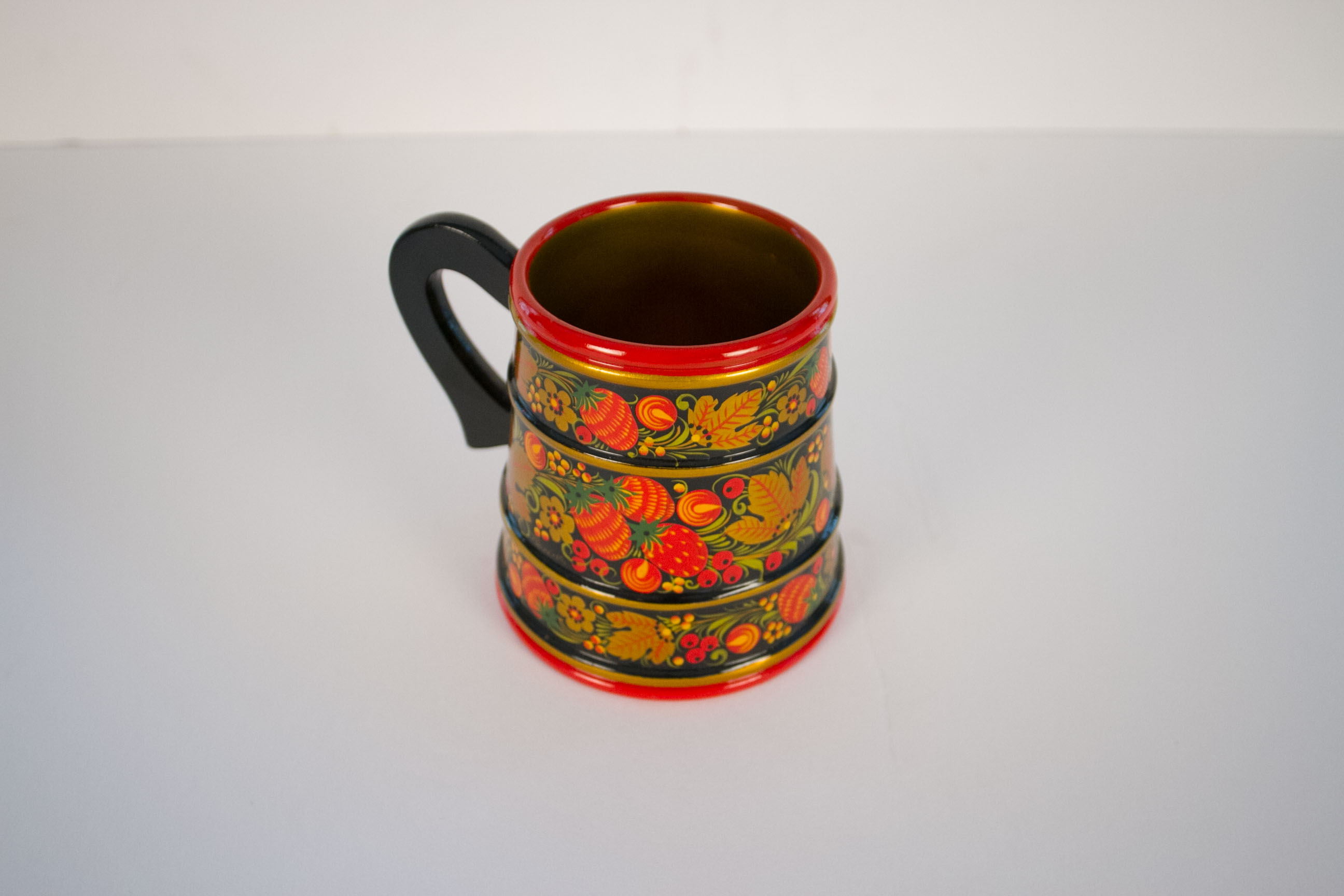 Russian Khokhloma Mugs