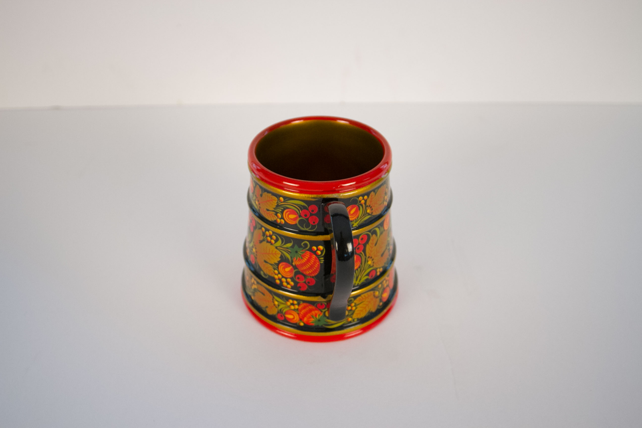 Russian Khokhloma Mugs