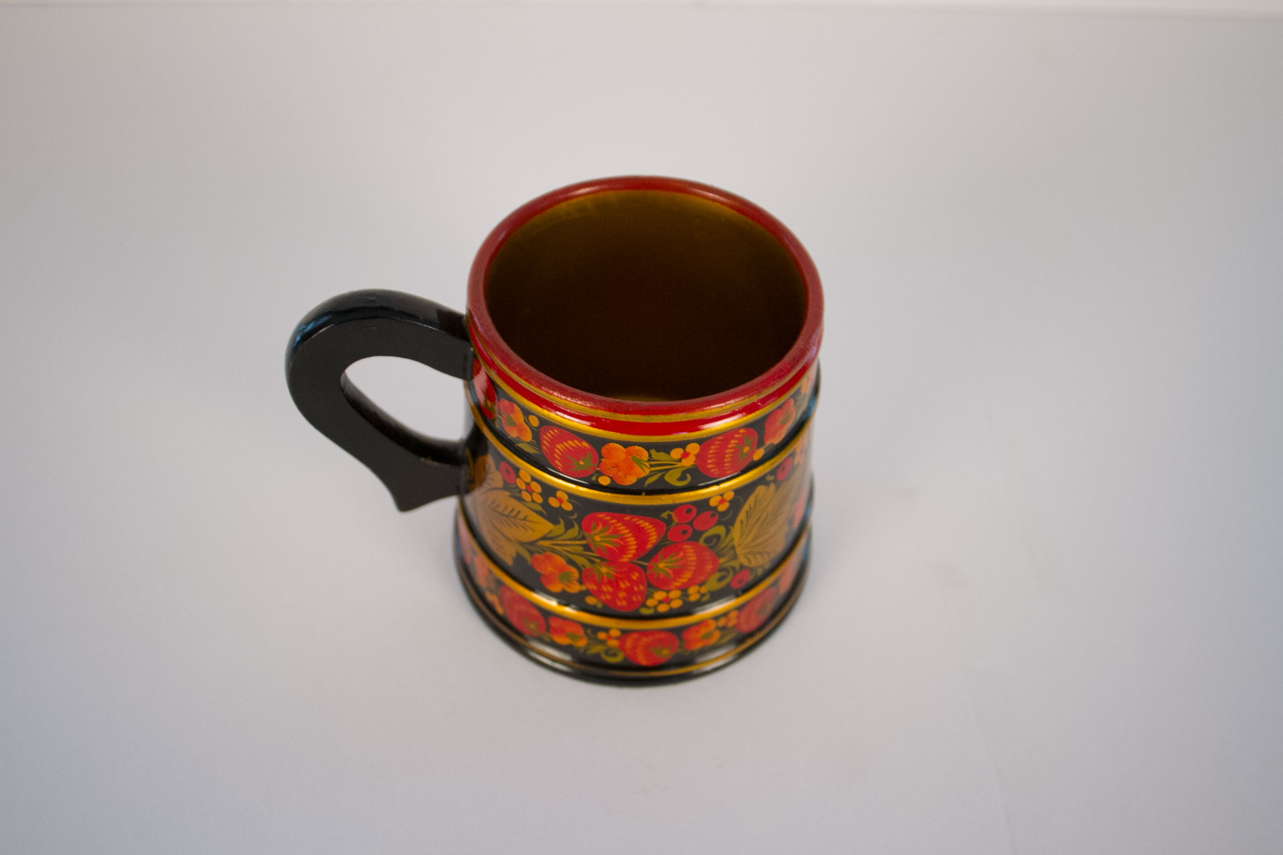 Russian Khokhloma Mugs