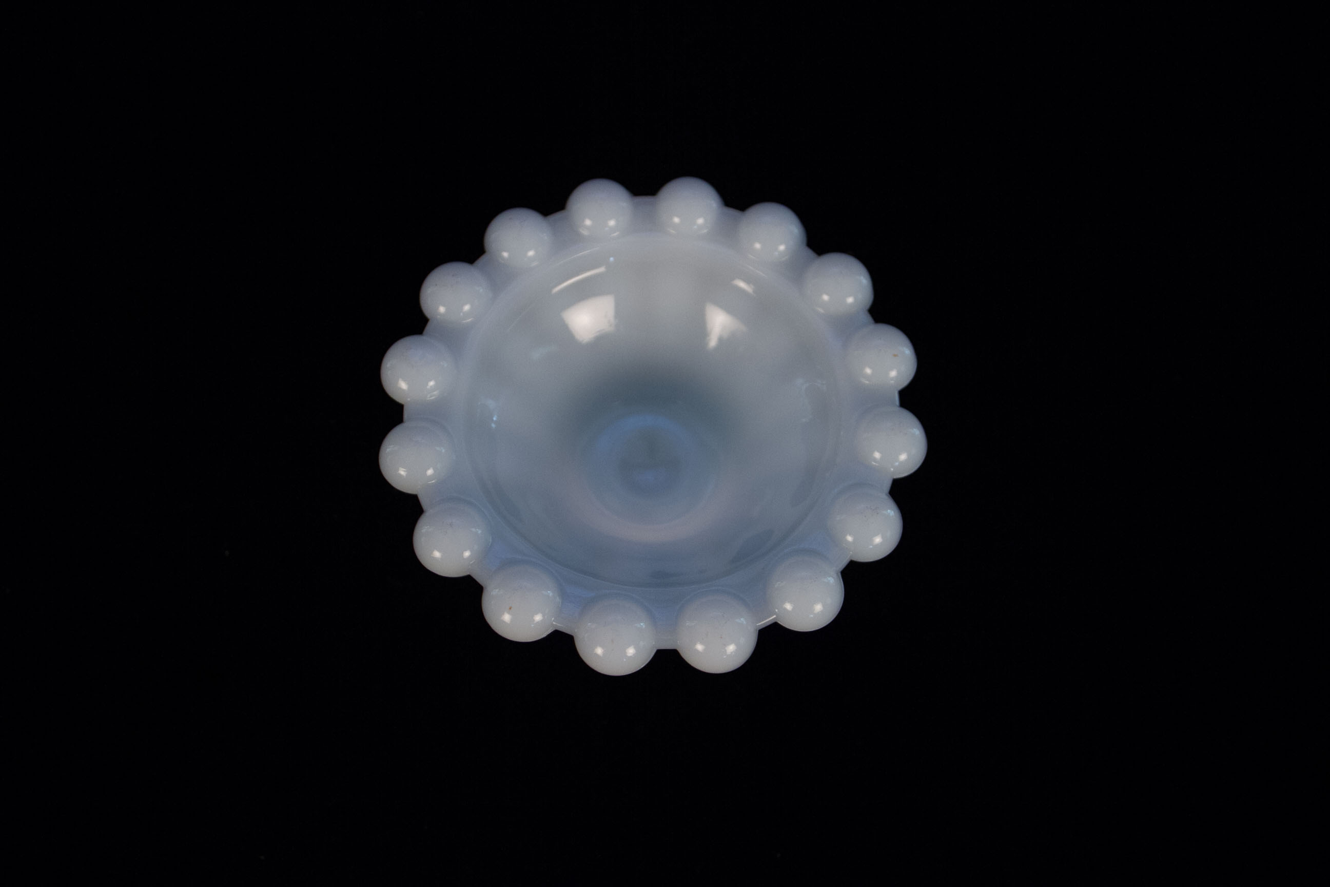 "Boopie" Milk Glass Candleholders