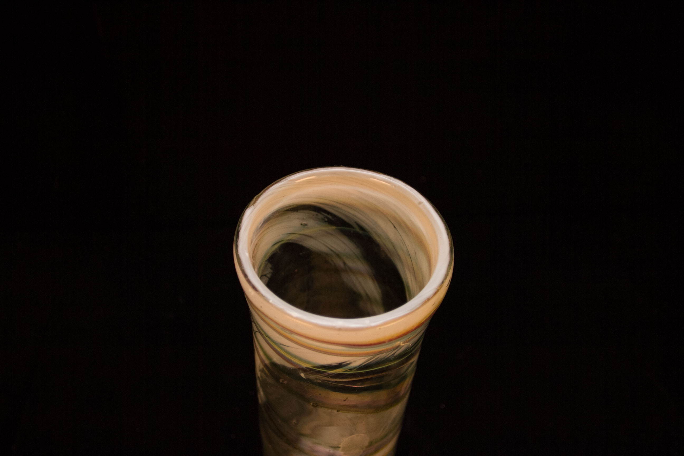 Collection of Colored Glass Vases