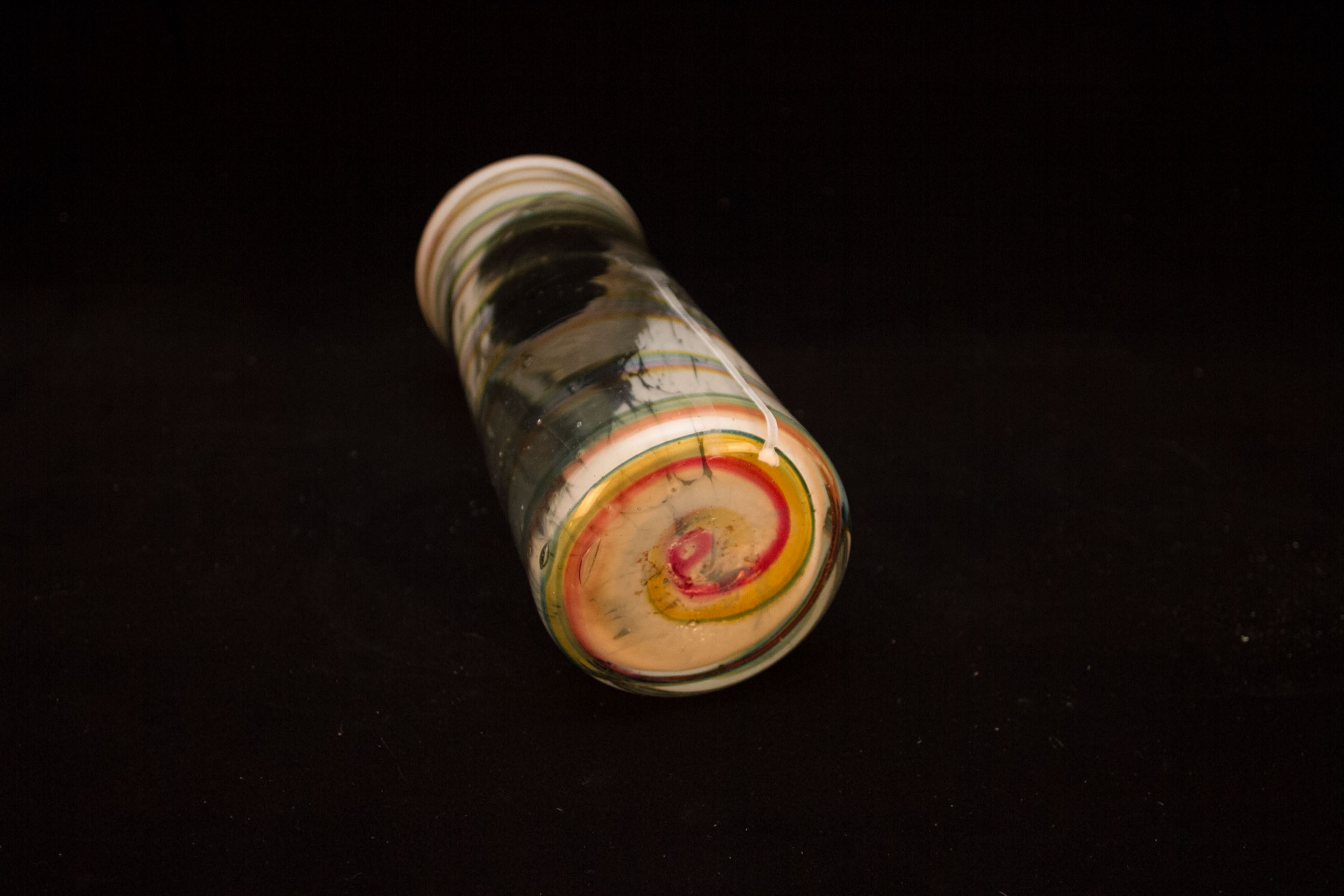 Collection of Colored Glass Vases