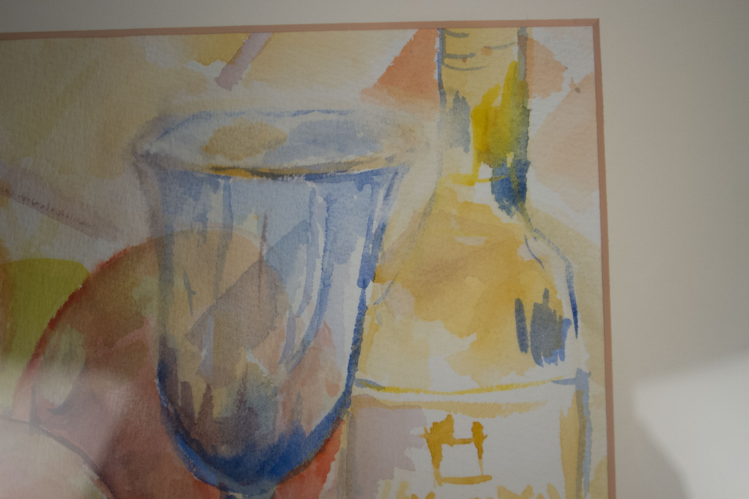 Watercolor Still Life Photo Offset Reproduction