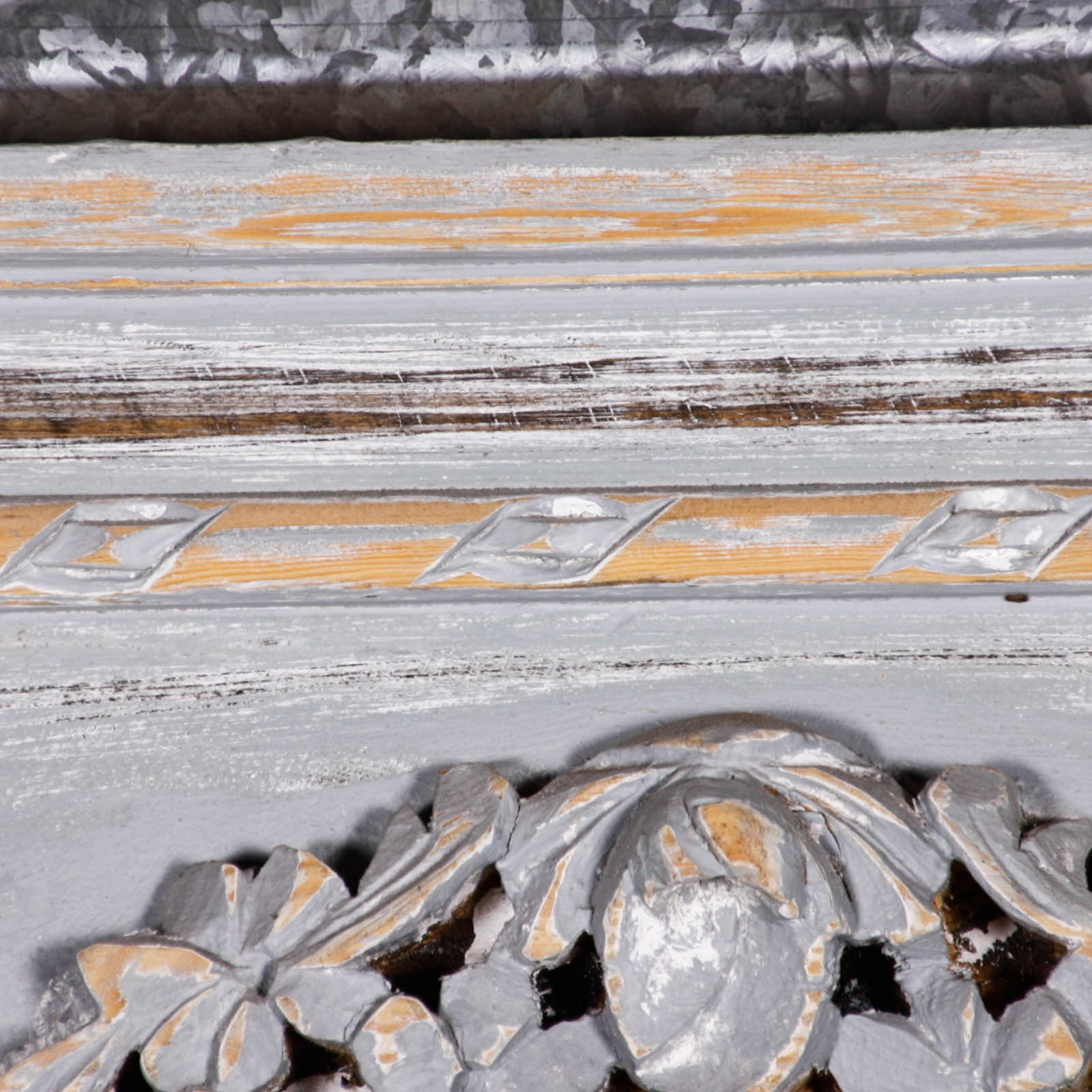 Large Chalk Board with Rustic Wood Frame