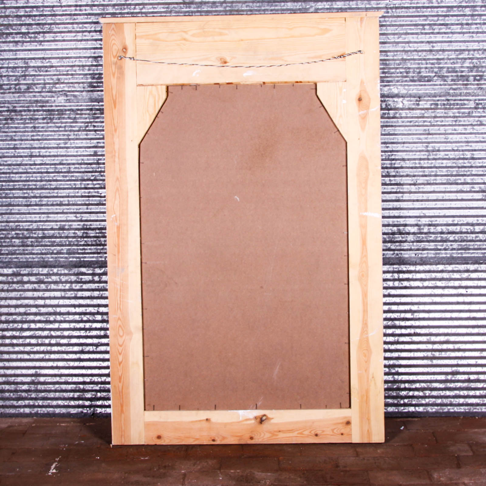 Large Chalk Board with Rustic Wood Frame