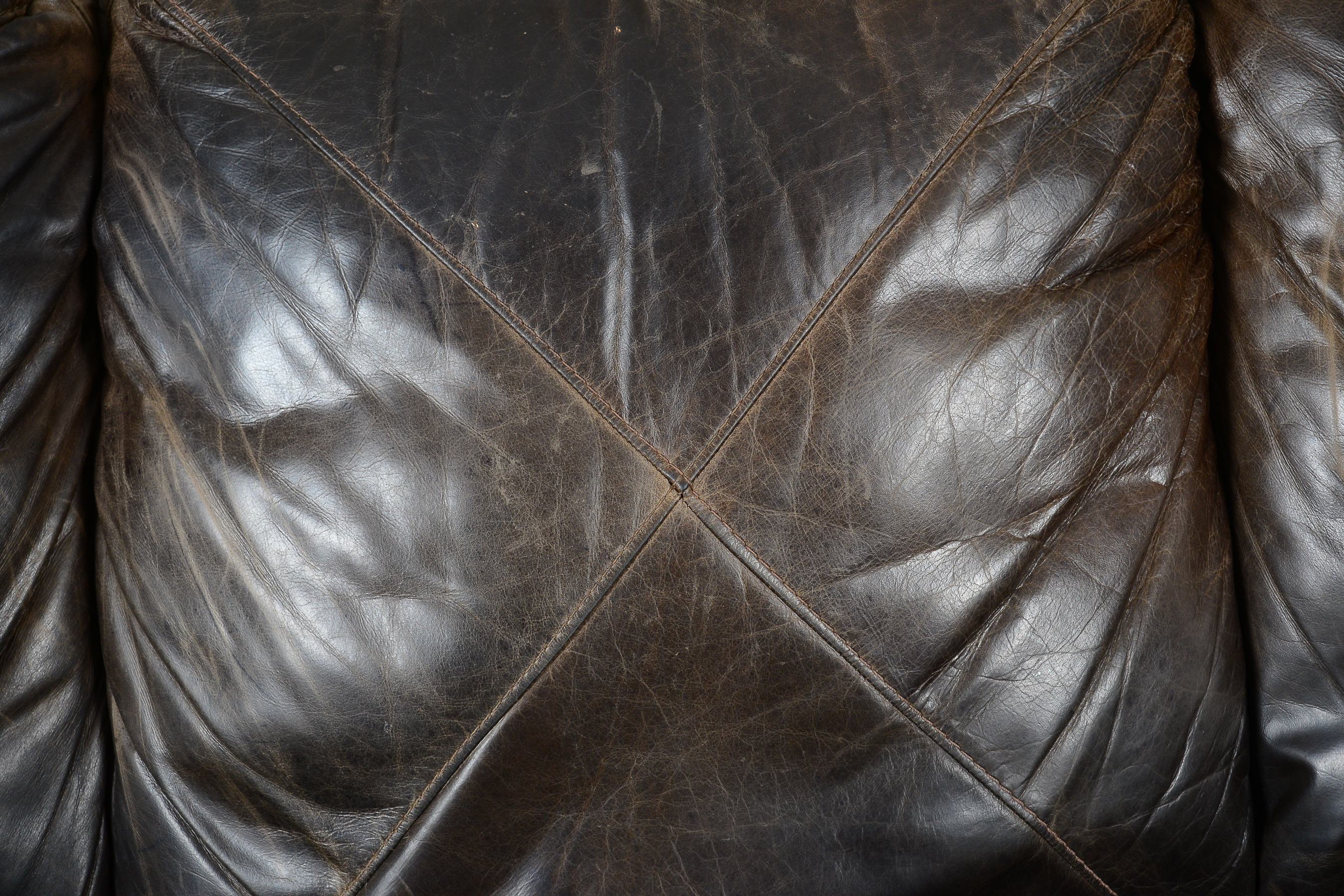 Restoration Hardware Leather Sofa