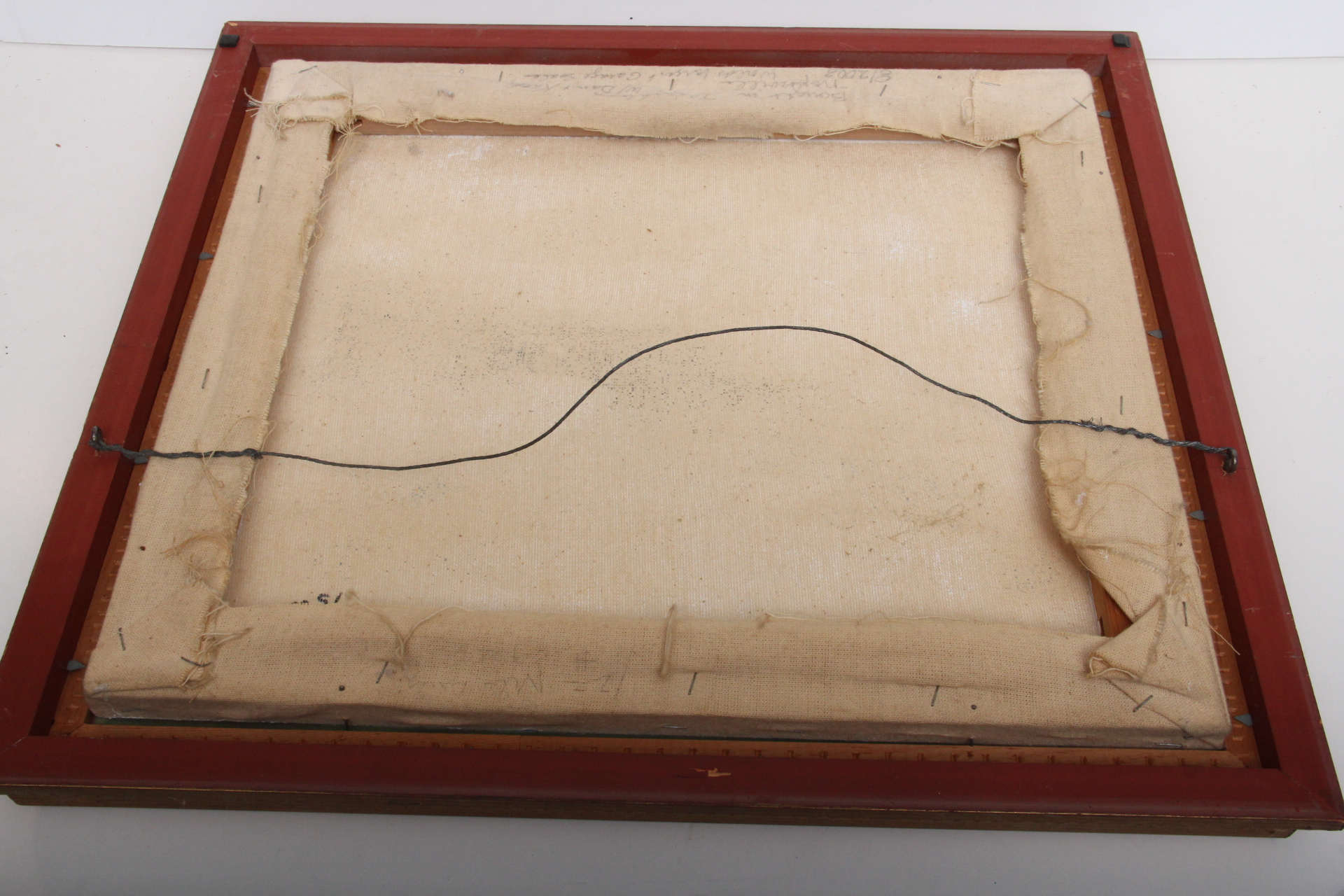 Vintage Oil on Canvas Landscape Painting