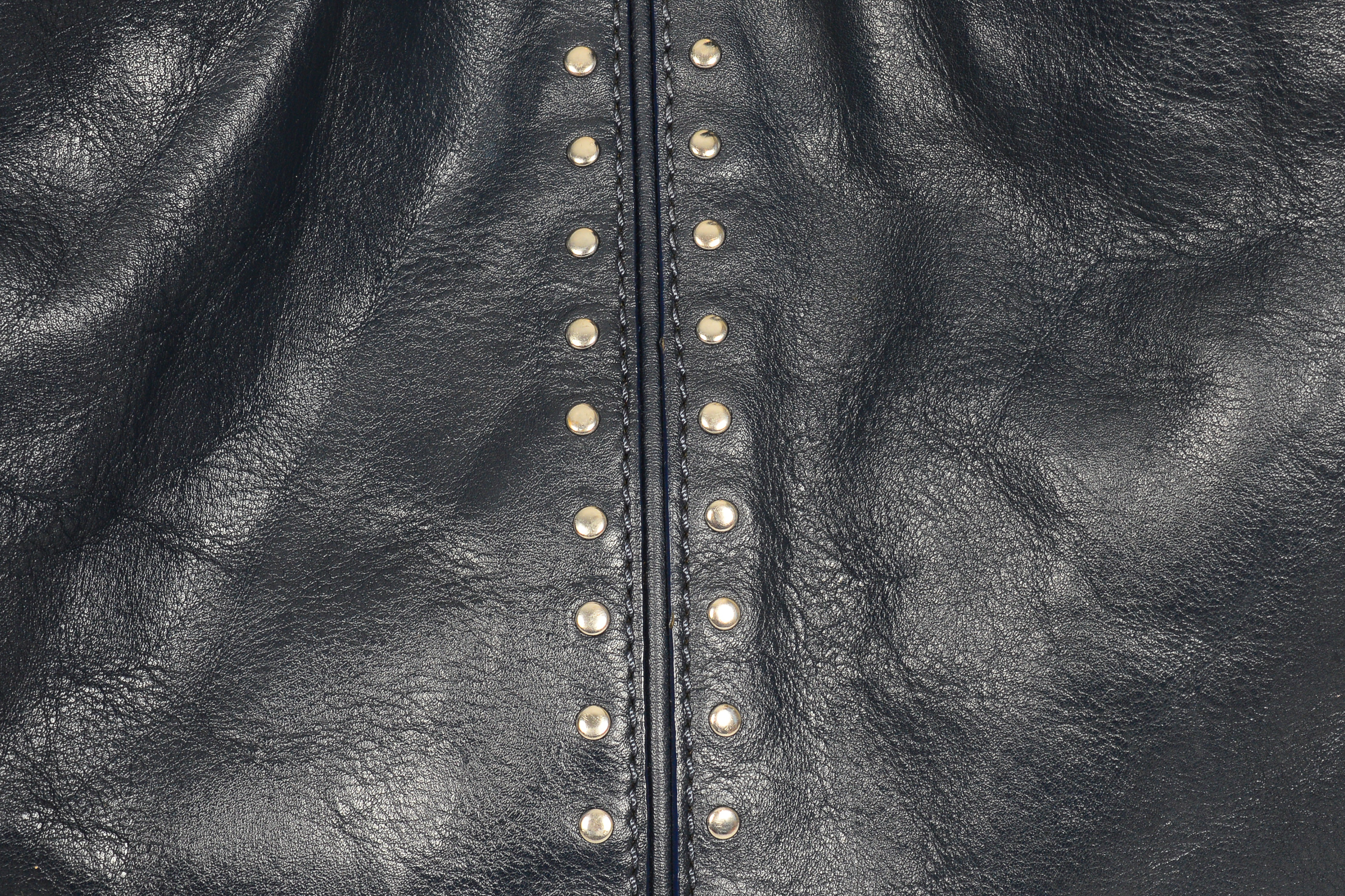 Black Leather Michael by Michael Kors Handbag