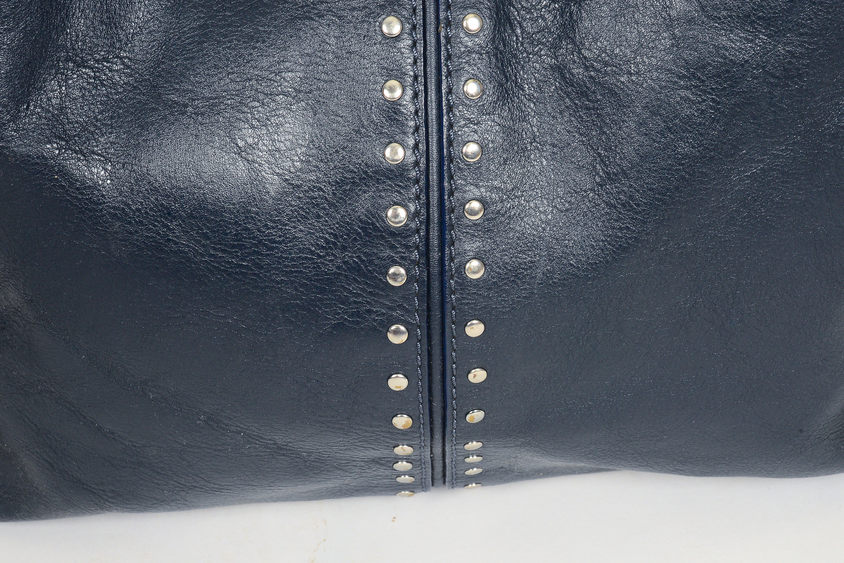 Black Leather Michael by Michael Kors Handbag