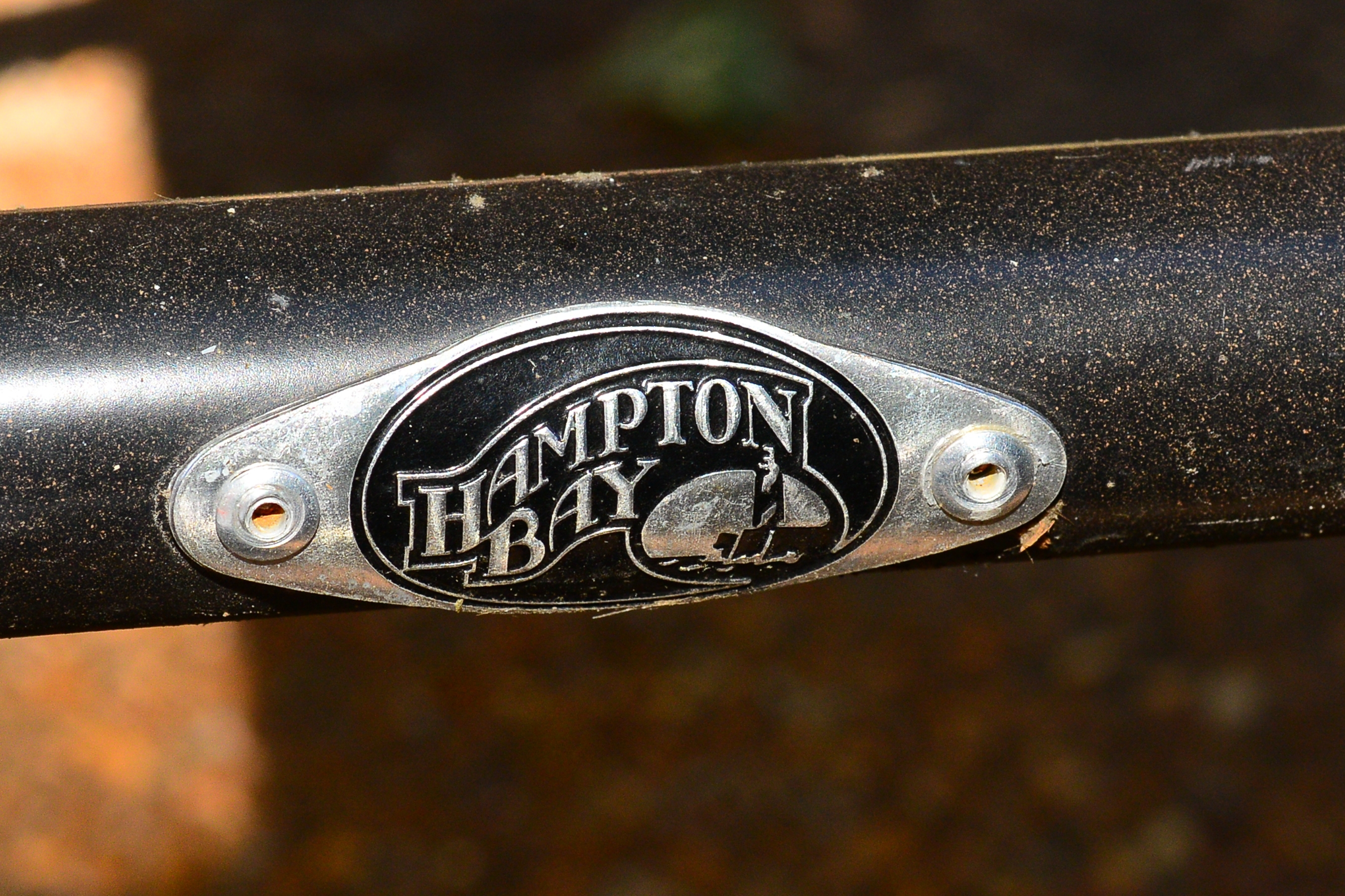 Pair of Woven Outdoor Lounge Chairs by Hampton Bay