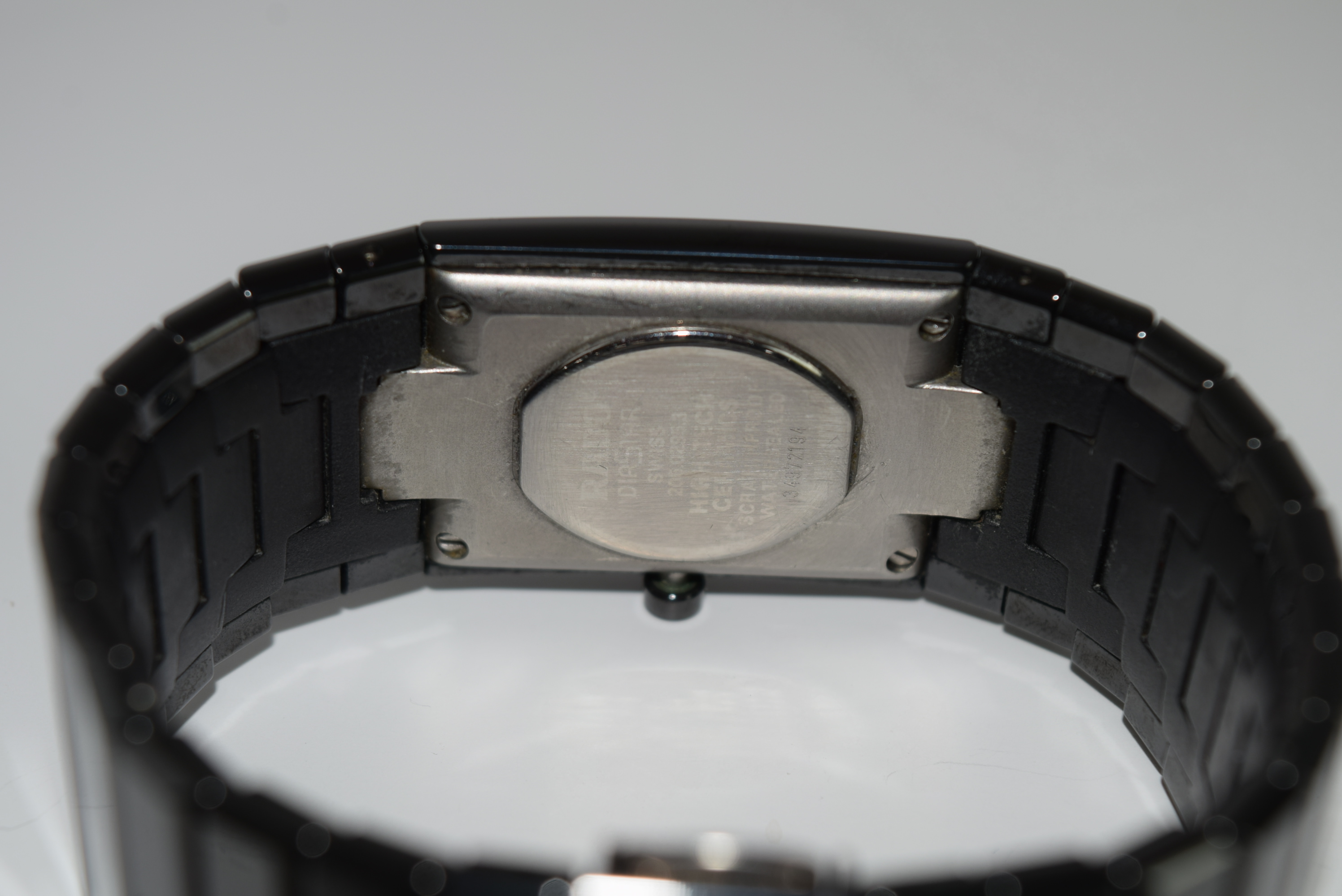 Men's Rado Diastar Jubile Ceramic and Stainless Steel Watch