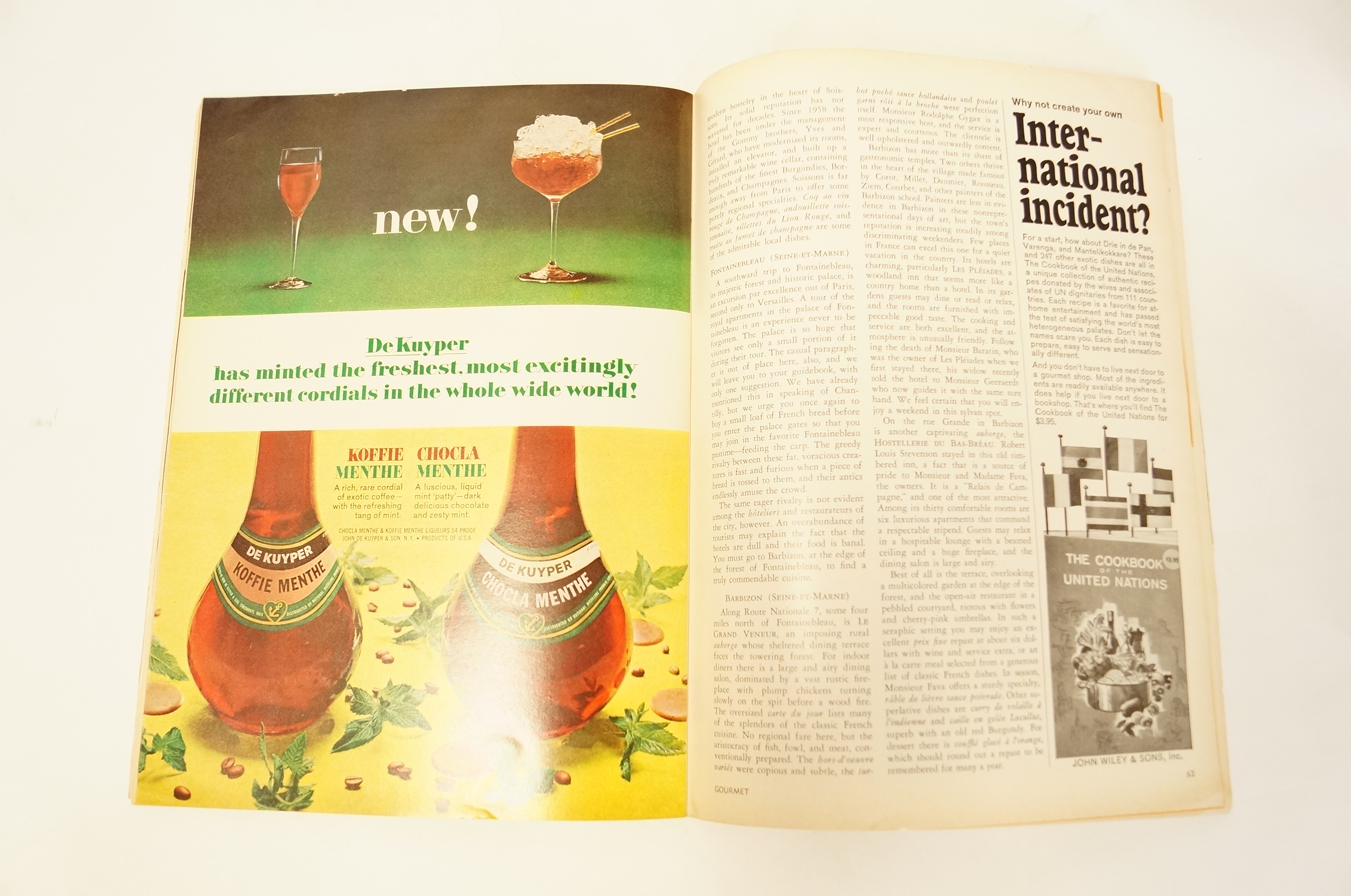 Collection of Vintage Magazines Including Gourmet and Family Circle