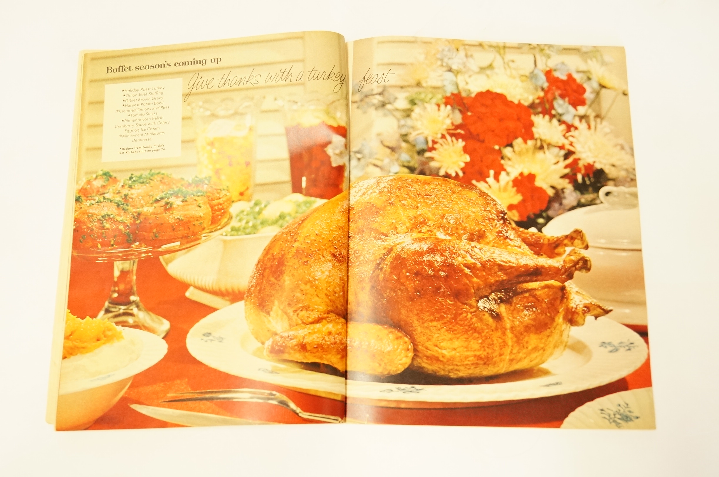 Collection of Vintage Magazines Including Gourmet and Family Circle