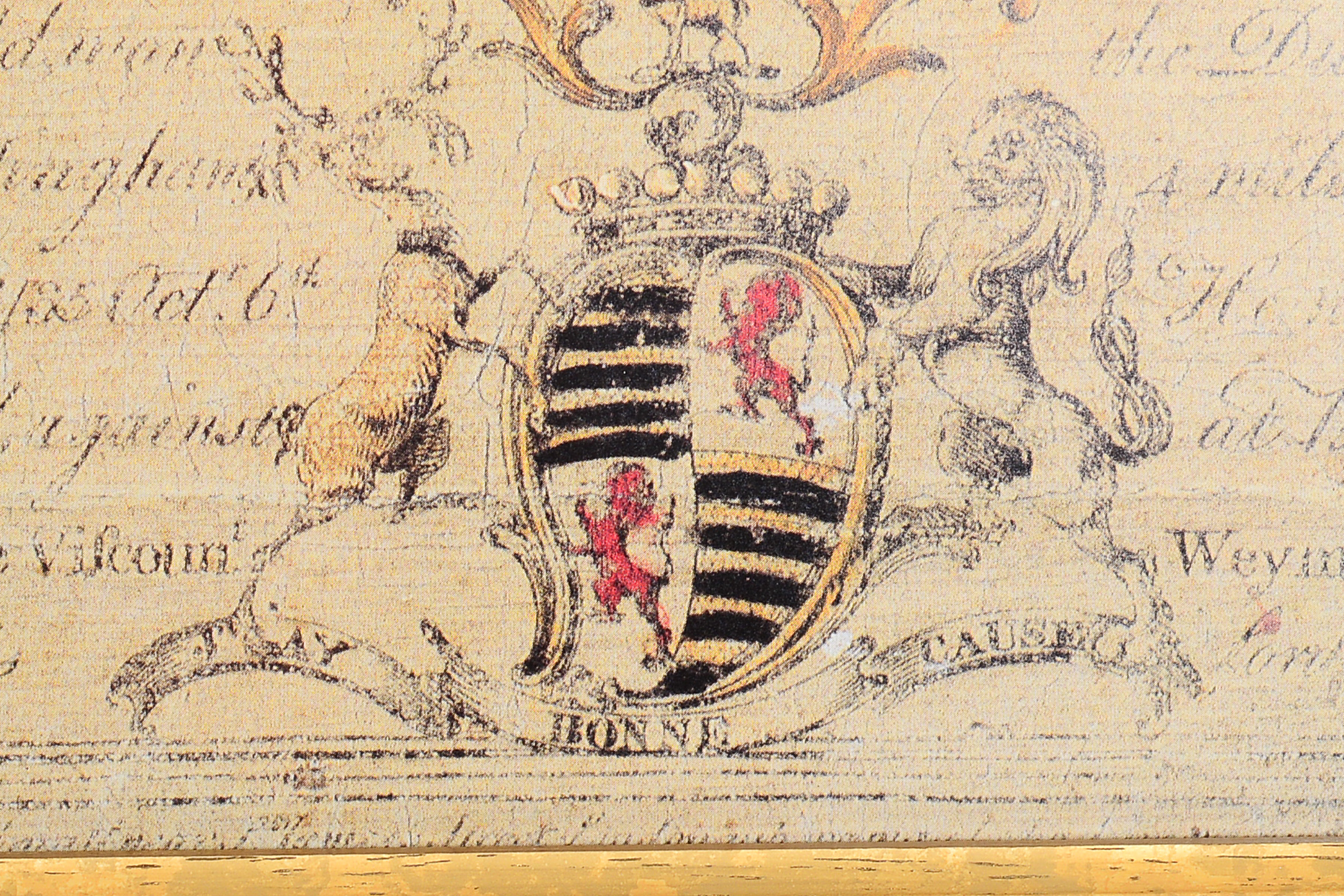 John Nost Sartorius Offset Lithograph "Conqueror"