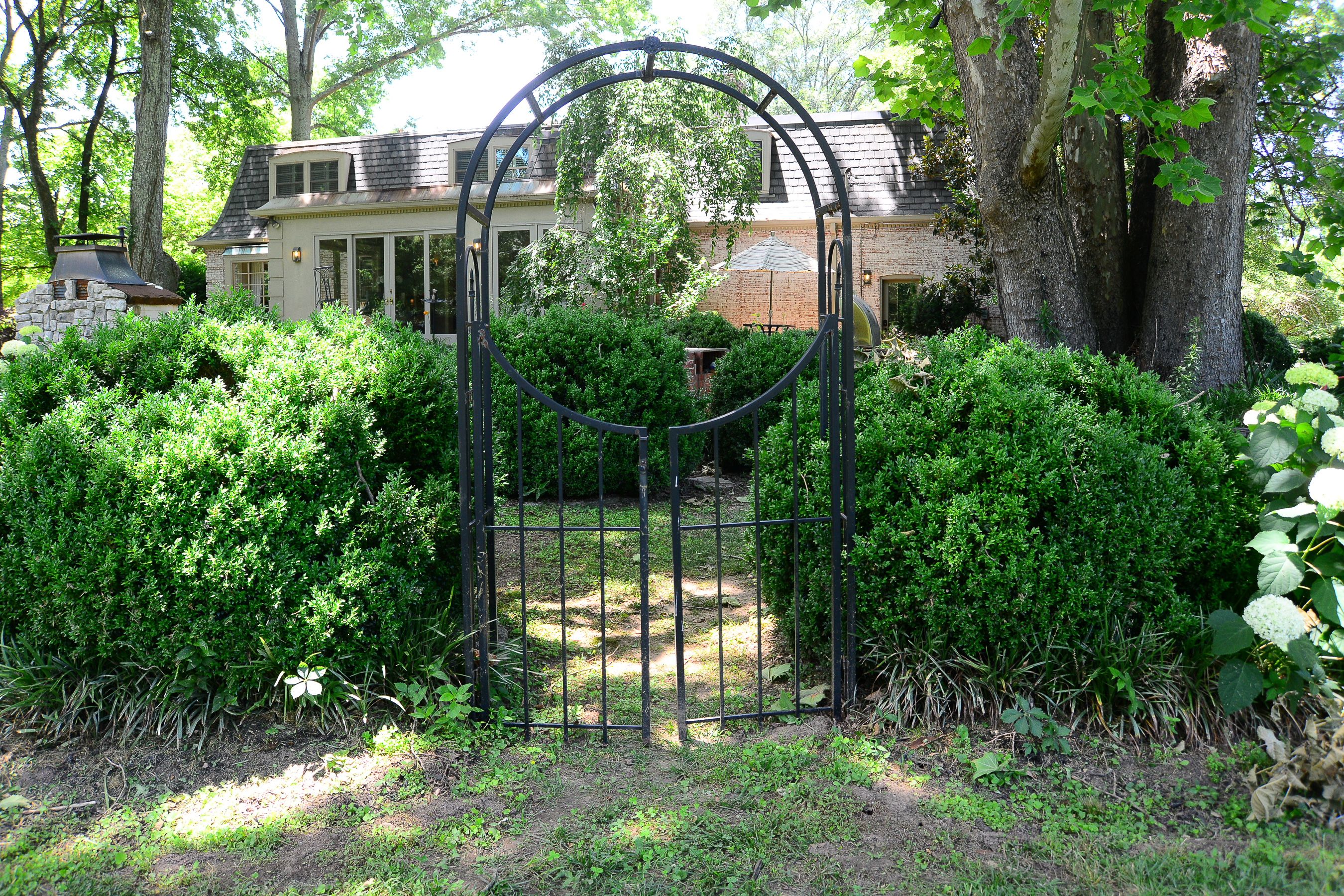 Wrought Iron Gate