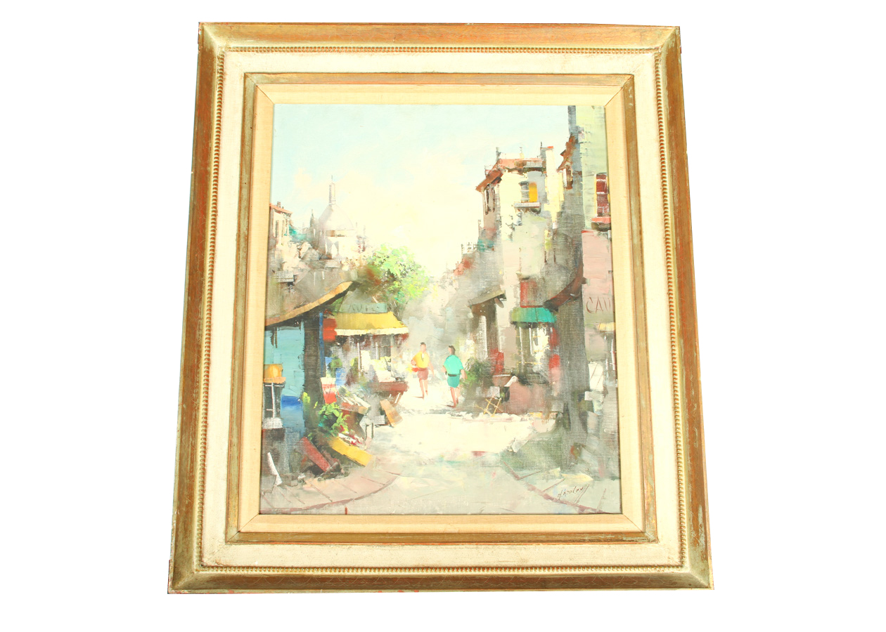 Henry Koolen Signed Oil Painting on Canvas