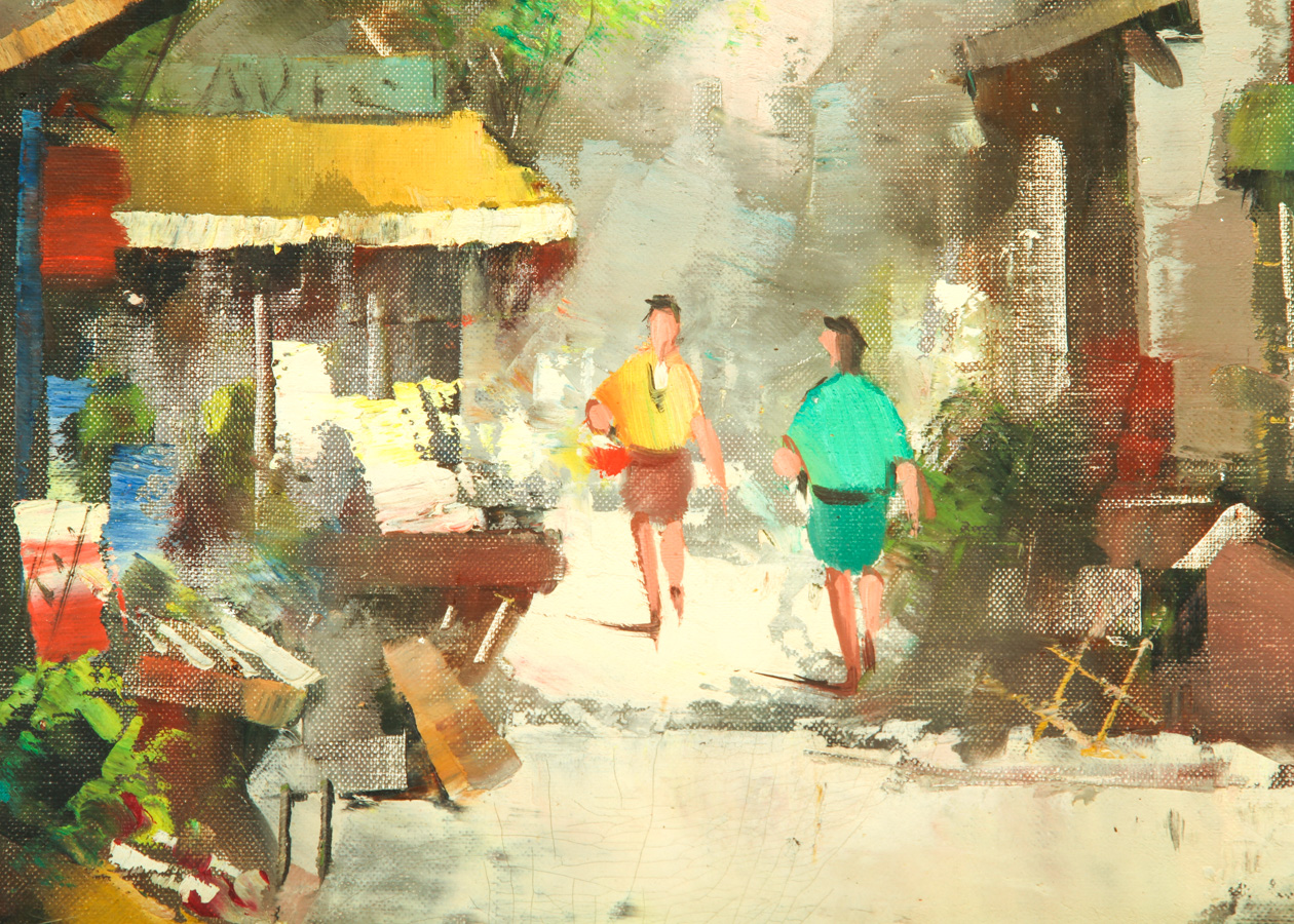 Henry Koolen Signed Oil Painting on Canvas