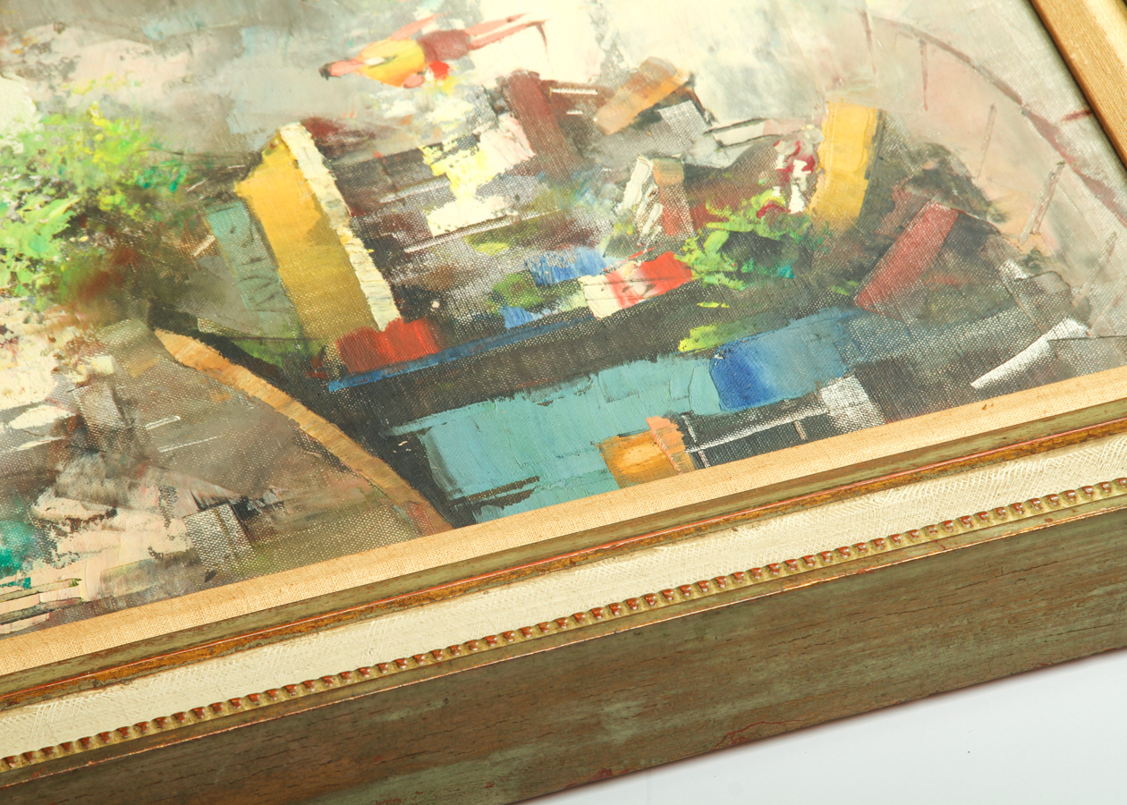 Henry Koolen Signed Oil Painting on Canvas