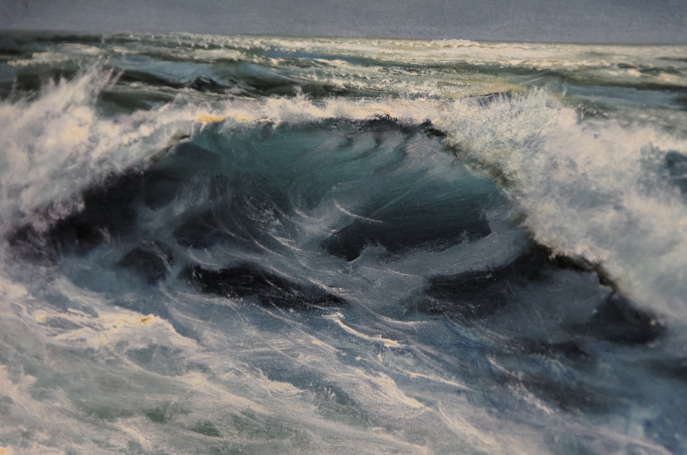 Original Oil on Canvas Seascape by Dan Bloemen