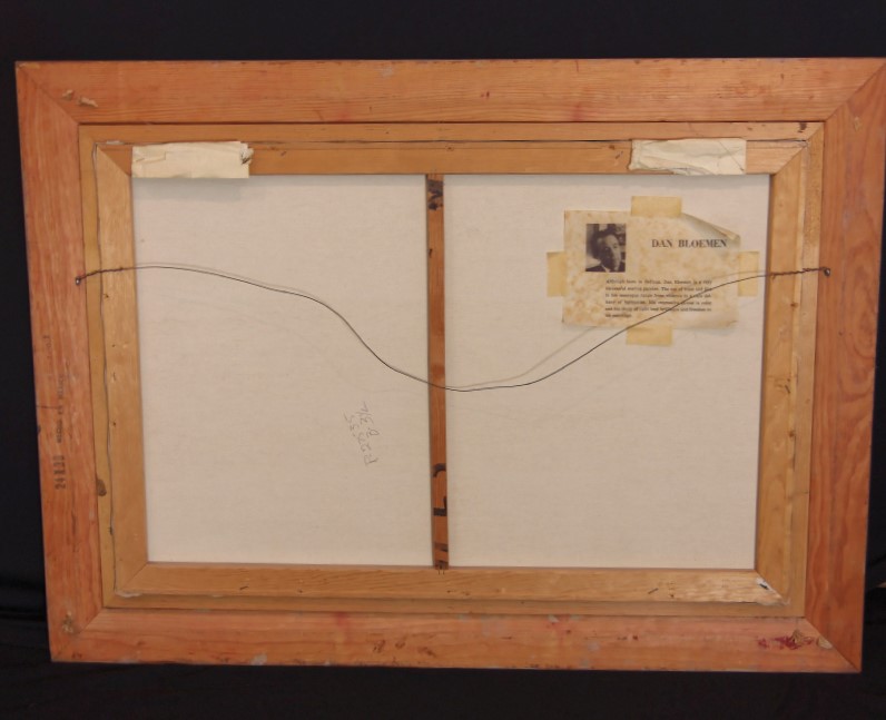 Original Oil on Canvas Seascape by Dan Bloemen