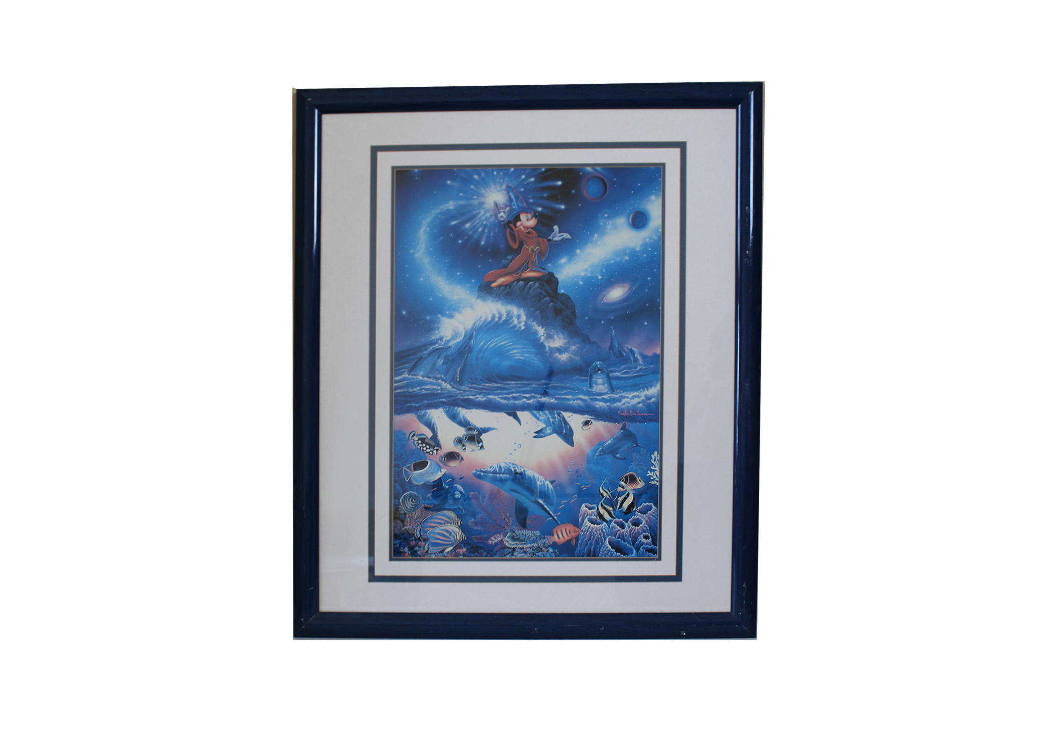 Framed Mickey Mouse Poster Print