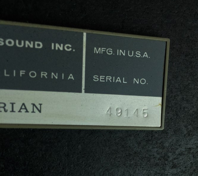 Pair of Hand-Built JBL C56 Dorian Speakers With Marble Tops