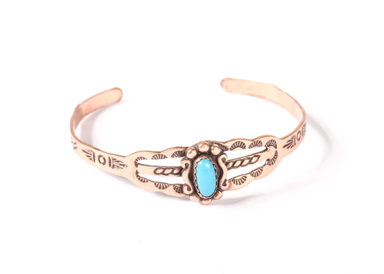 Child's Turquoise Cuff Bracelet