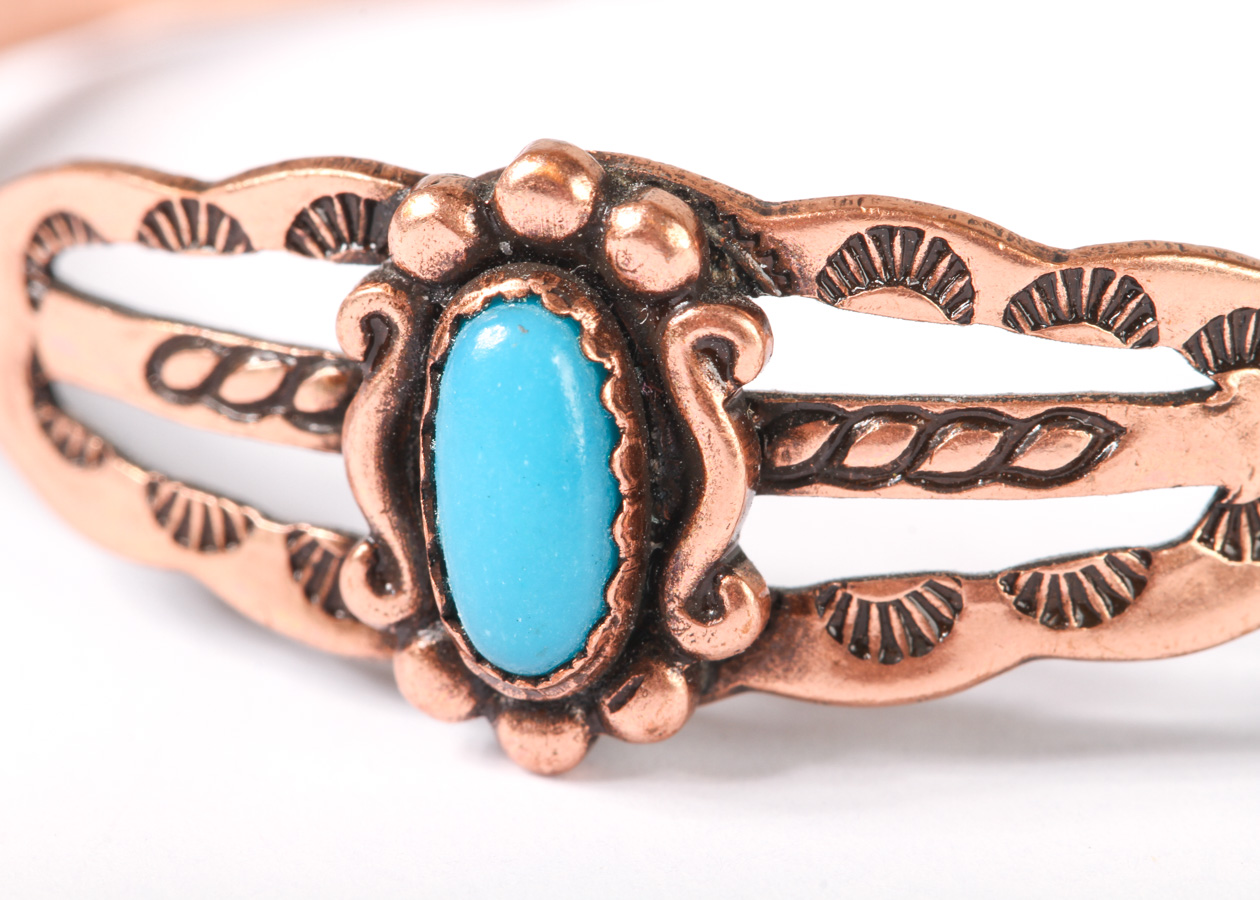 Child's Turquoise Cuff Bracelet